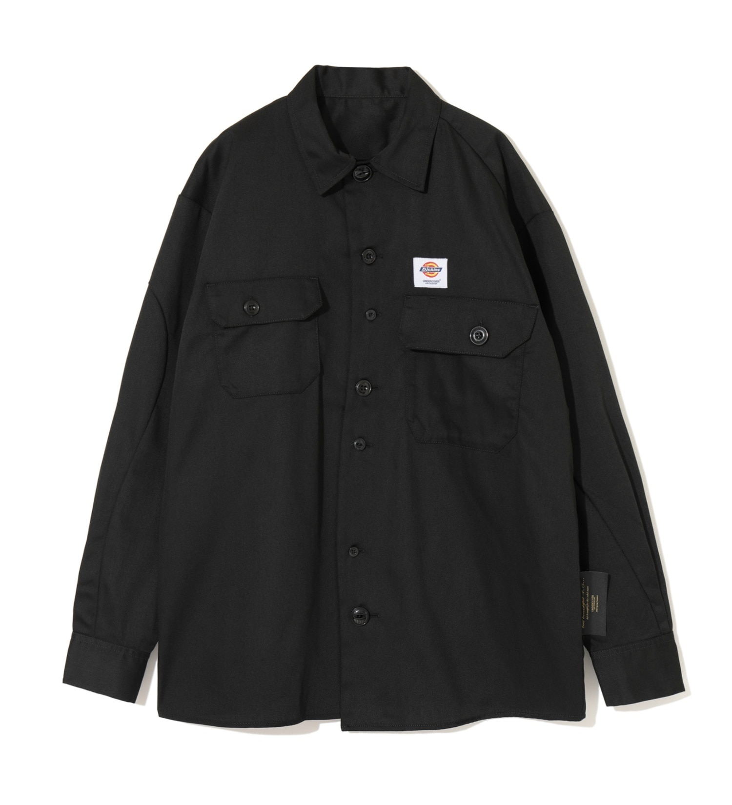 Dickies(ディッキーズ)の【Dickies x UNDERCOVER】 Long-Sleeve Work Shirt|トップス/シャツ/ブラウス/メンズ|ブラック