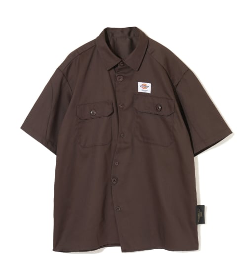 Dickies(ディッキーズ)の【Dickies x UNDERCOVER】 Short-Sleeve Work Shirt|トップス/シャツ/ブラウス/メンズ|ダークブラウン