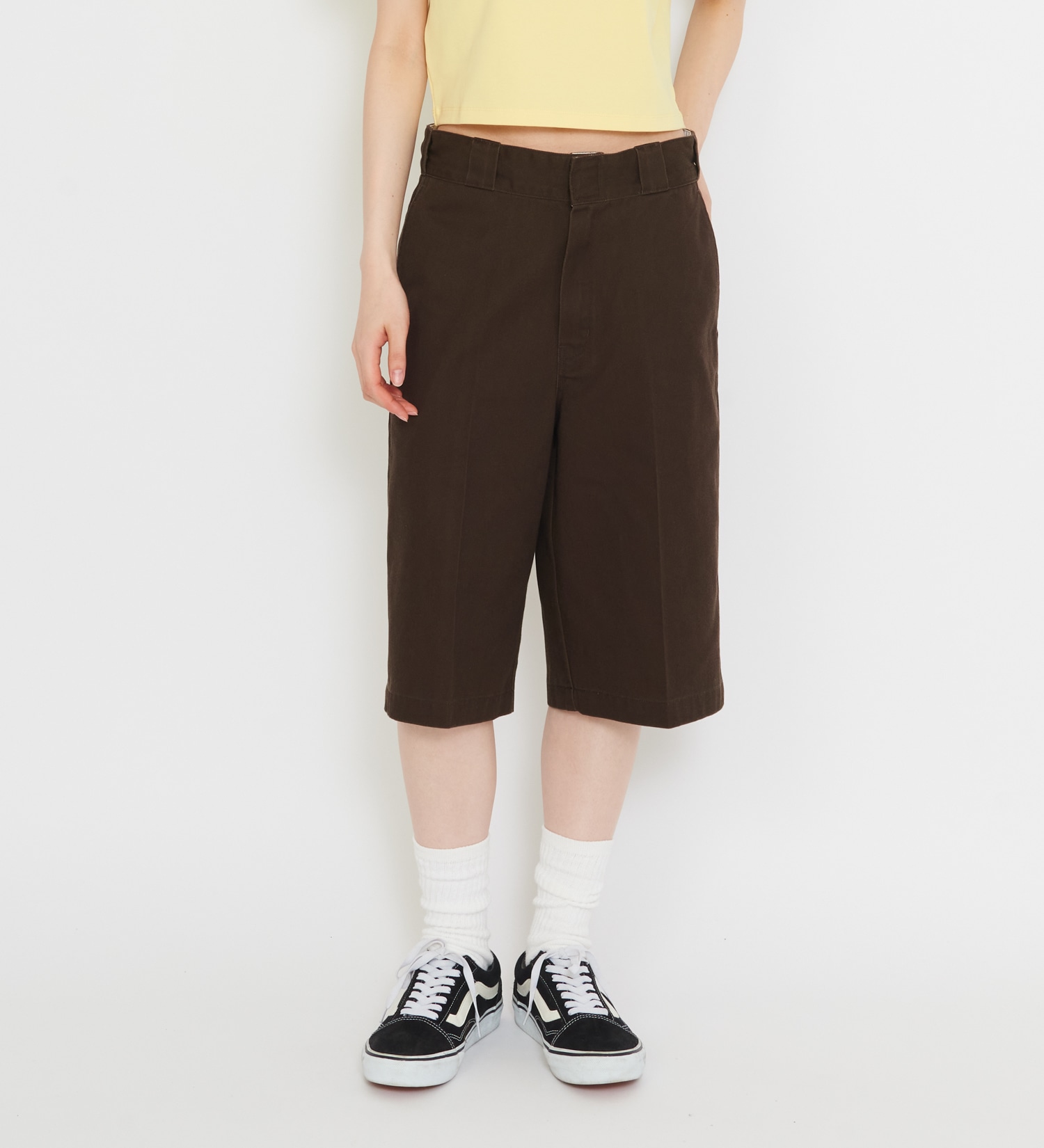 Dickies(ディッキーズ)の【Dickies x X-girl】WASHED WORK SHORTS|パンツ/パンツ/レディース|ダークブラウン