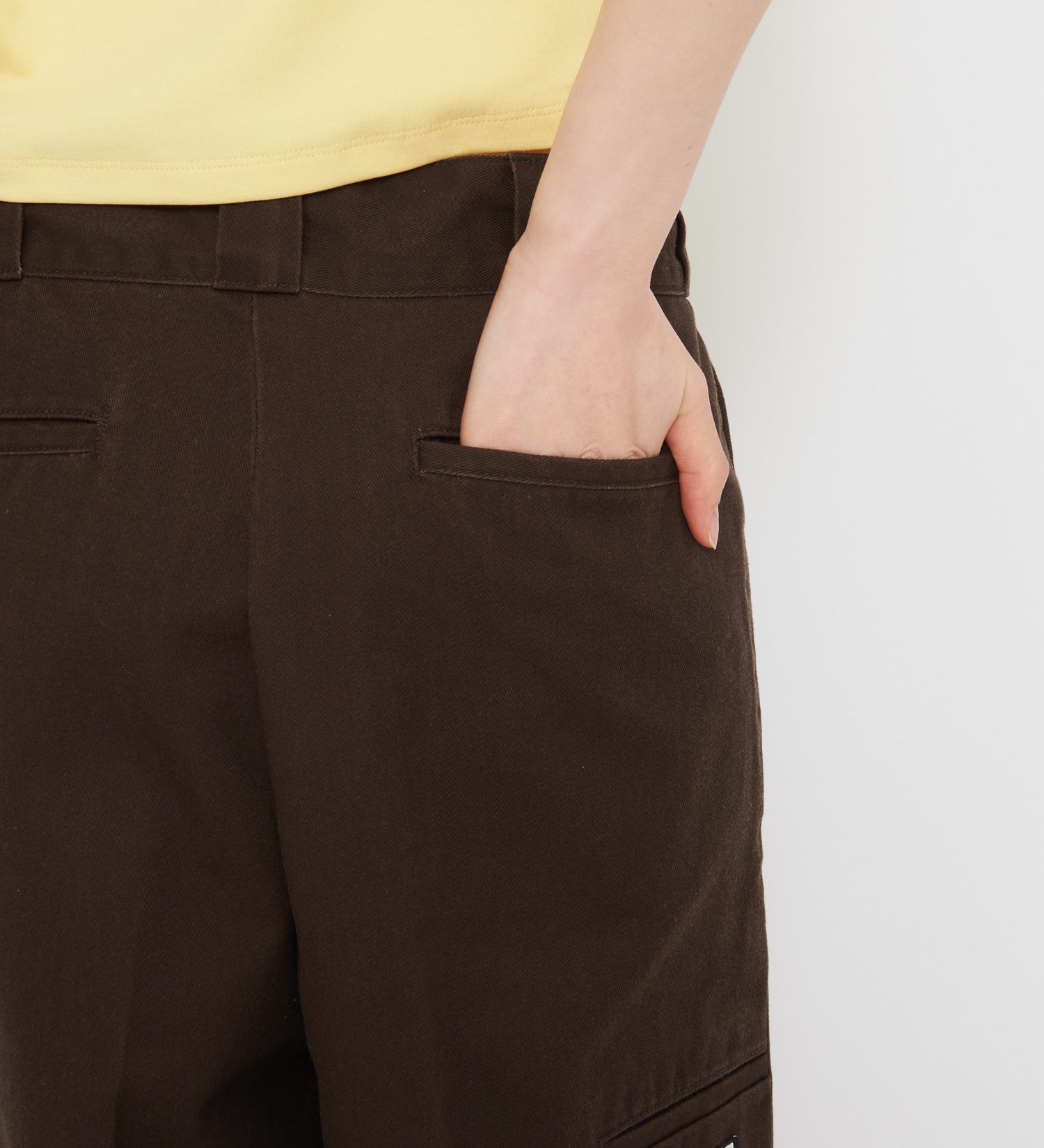 Dickies(ディッキーズ)の【Dickies x X-girl】WASHED WORK SHORTS|パンツ/パンツ/レディース|ダークブラウン