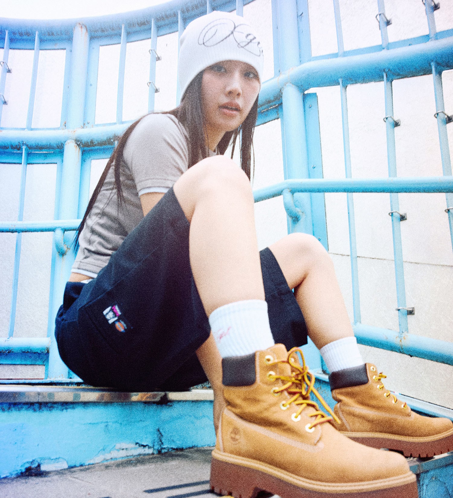 Dickies(ディッキーズ)の【Dickies x X-girl】WASHED WORK SHORTS|パンツ/パンツ/レディース|ブラック