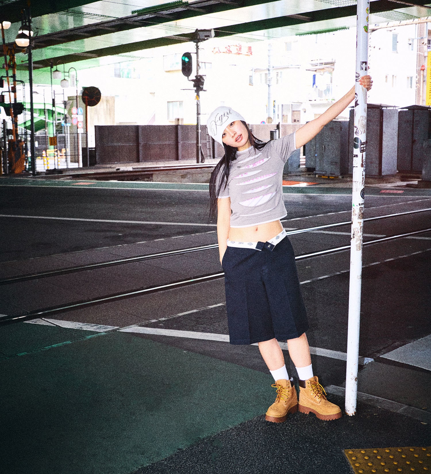 Dickies(ディッキーズ)の【Dickies x X-girl】WASHED WORK SHORTS|パンツ/パンツ/レディース|ブラック