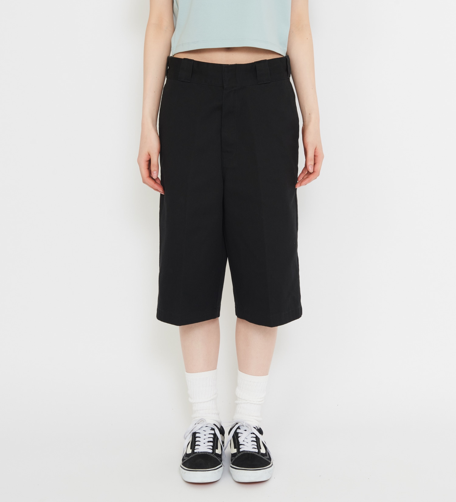 Dickies(ディッキーズ)の【Dickies x X-girl】WASHED WORK SHORTS|パンツ/パンツ/レディース|ブラック