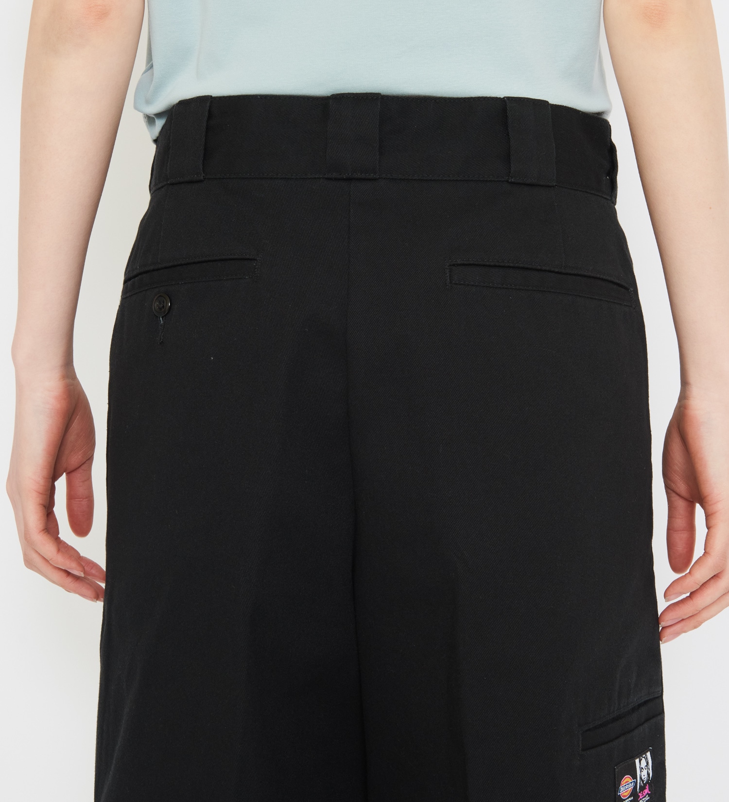 Dickies(ディッキーズ)の【Dickies x X-girl】WASHED WORK SHORTS|パンツ/パンツ/レディース|ブラック