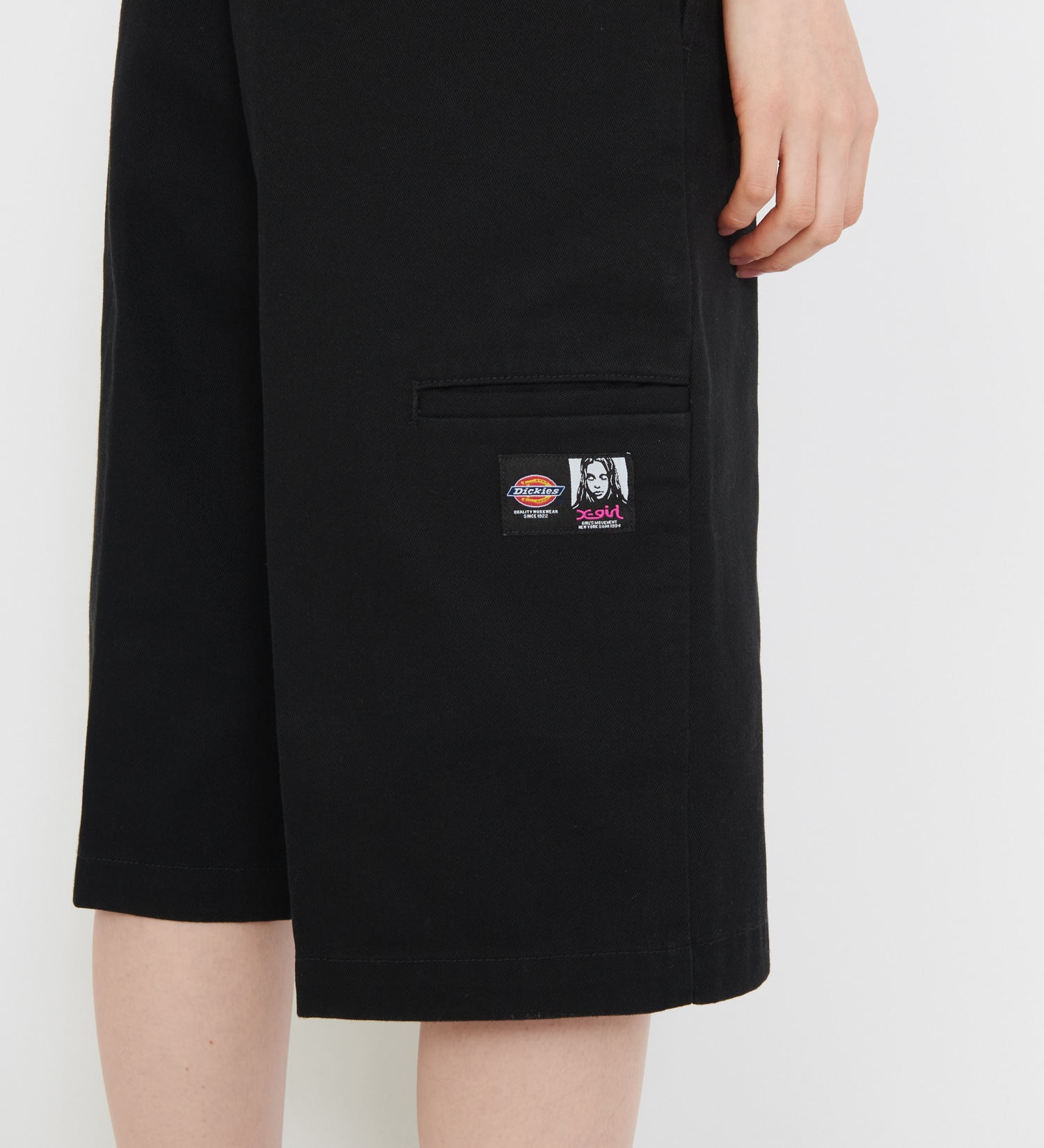 Dickies(ディッキーズ)の【Dickies x X-girl】WASHED WORK SHORTS|パンツ/パンツ/レディース|ブラック