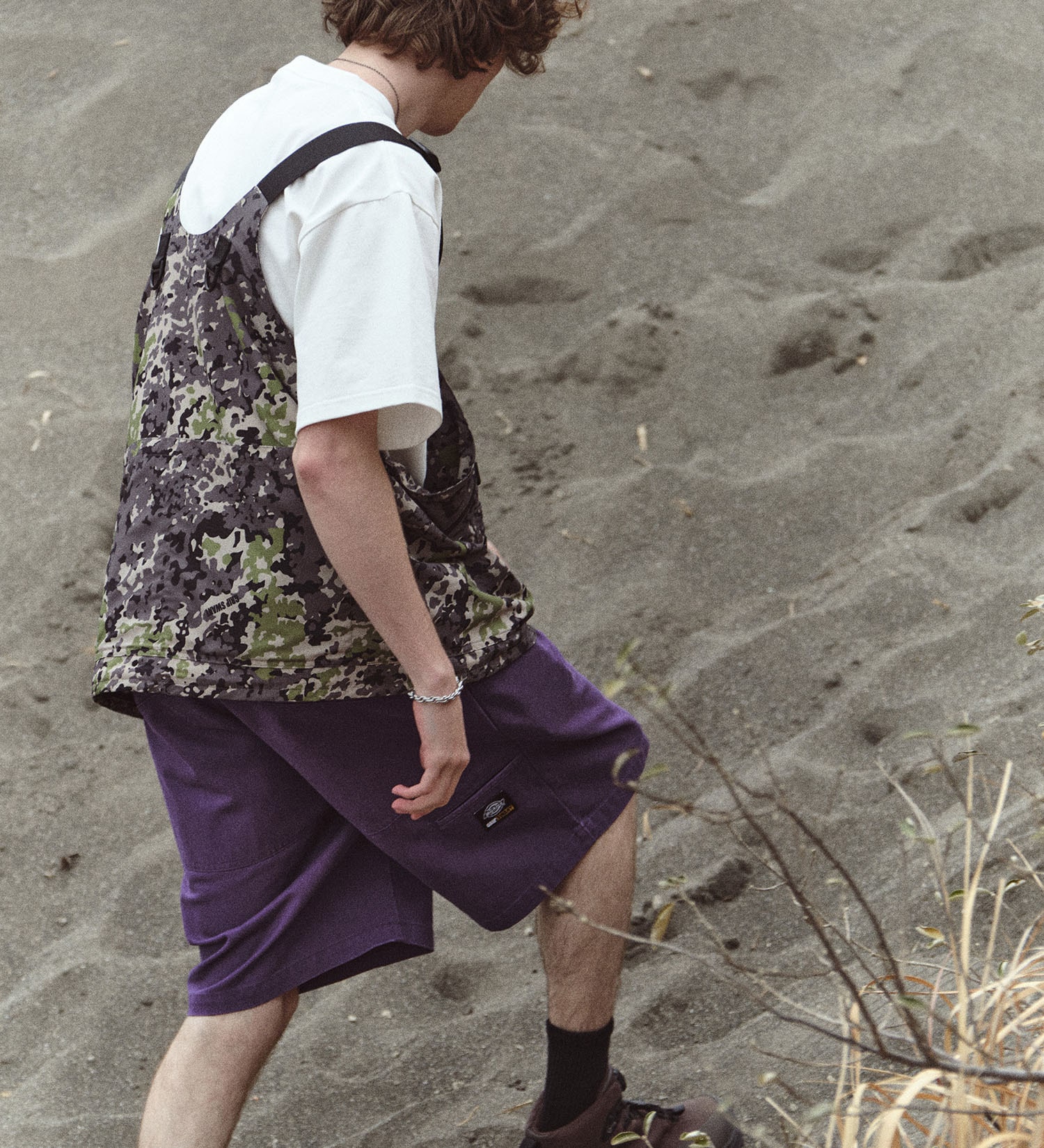 Dickies(ディッキーズ)の【Dickies x GRIPSWANY】EASY DOUBLE HIP WORK SHORTS|パンツ/パンツ/メンズ|パープル