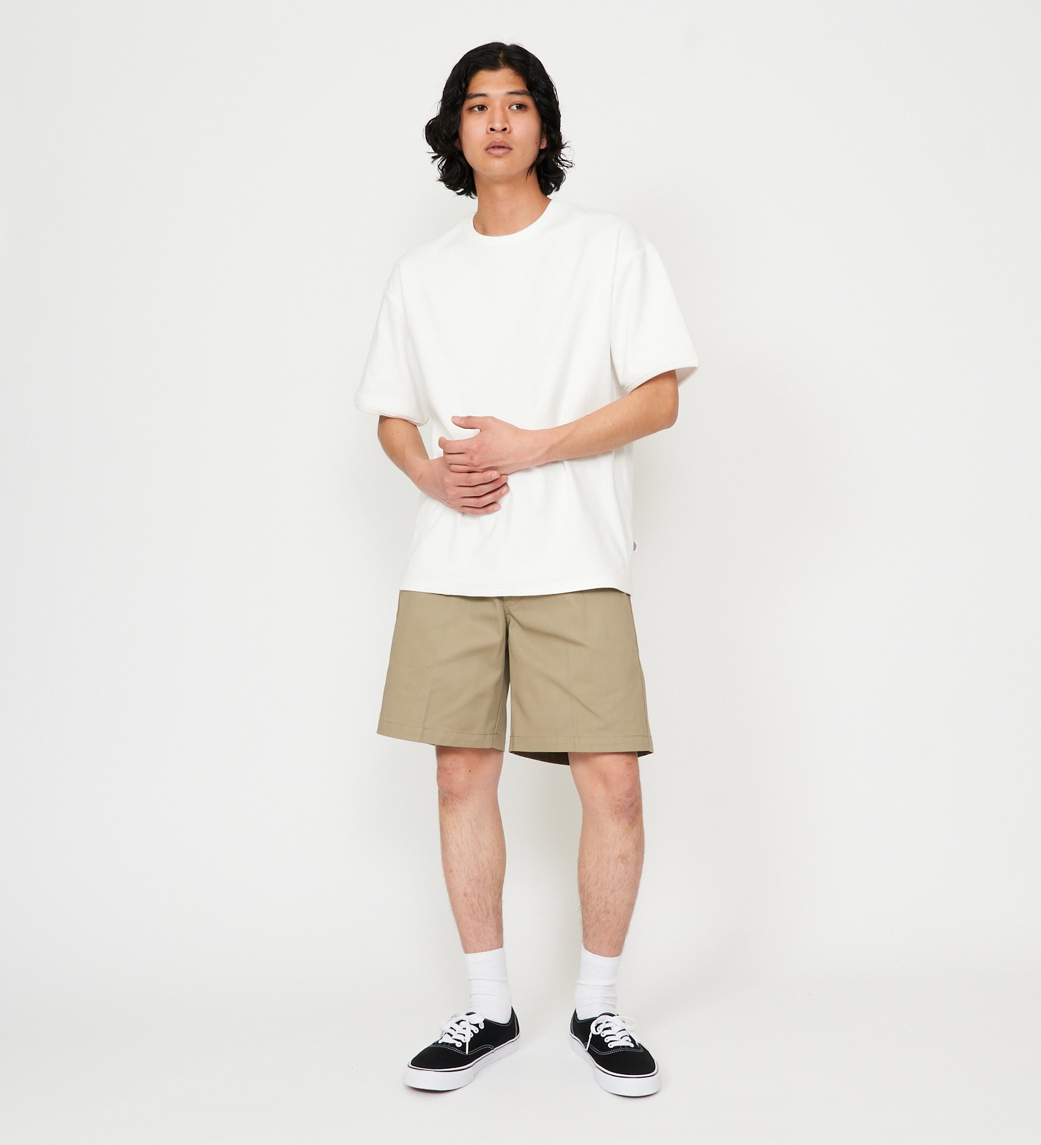Dickies(ディッキーズ)のソフトTCツイルワークョーツ|パンツ/パンツ/メンズ|カーキ