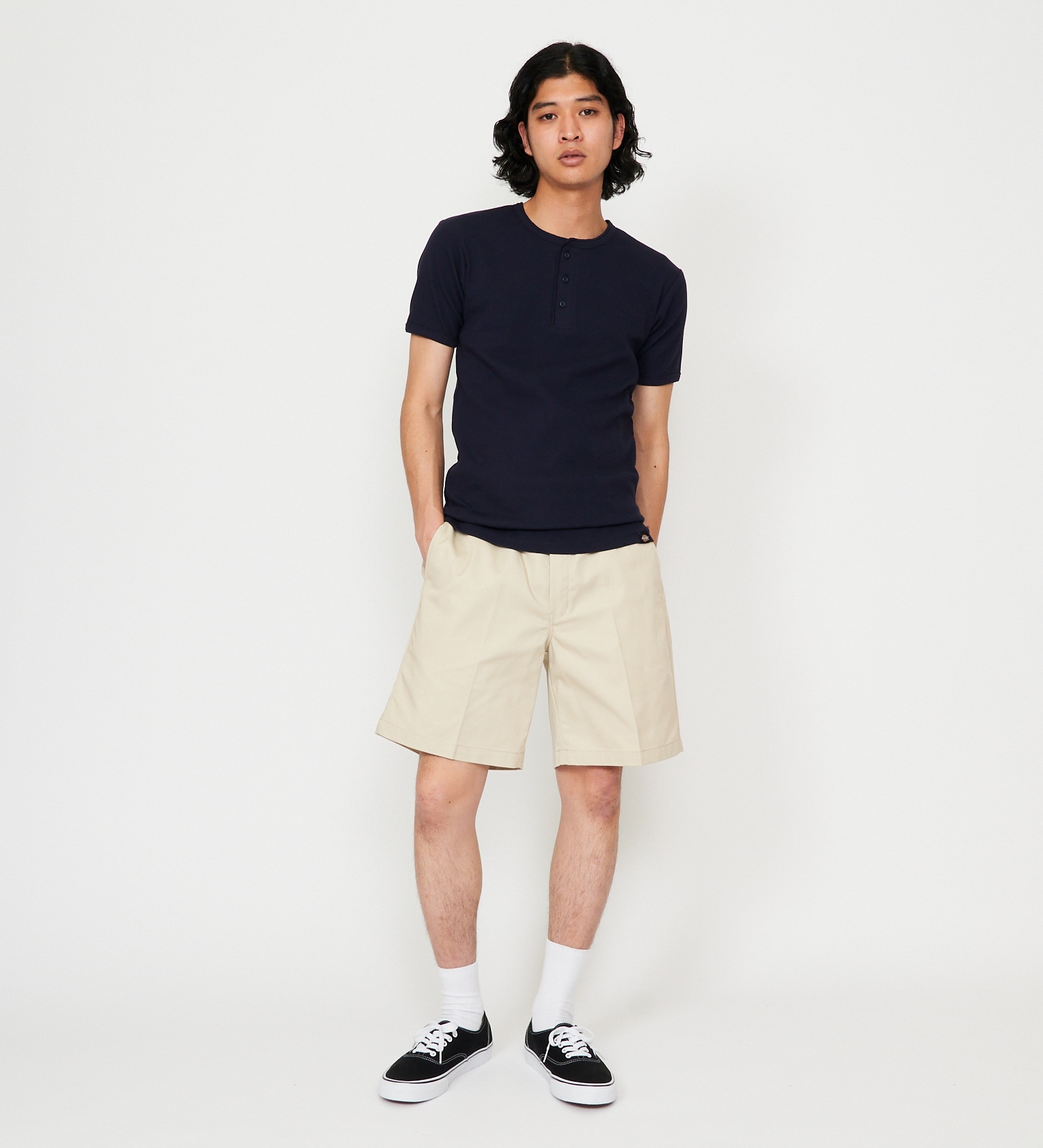 Dickies(ディッキーズ)のソフトTCツイルワークョーツ|パンツ/パンツ/メンズ|ライトベージュ