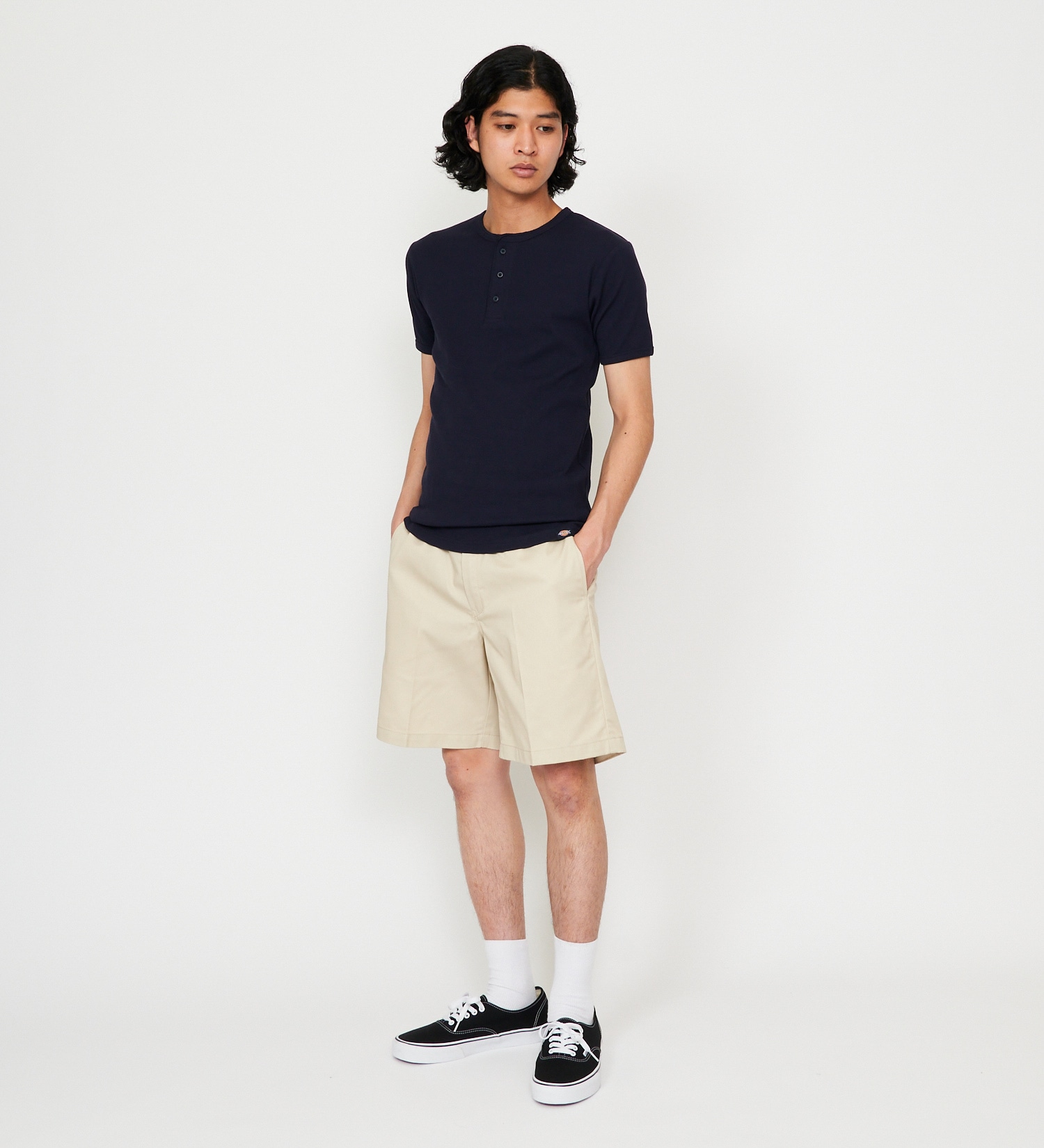 Dickies(ディッキーズ)のソフトTCツイルワークョーツ|パンツ/パンツ/メンズ|ライトベージュ