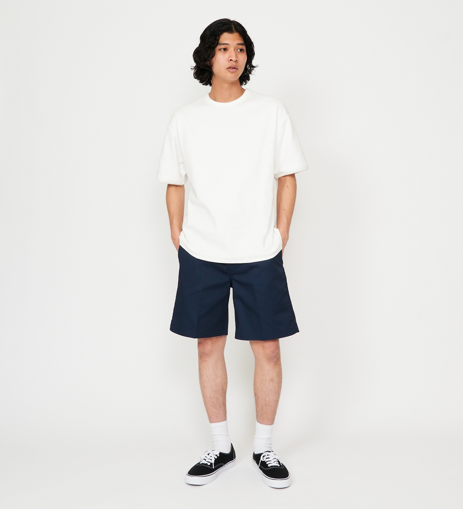 Dickies(ディッキーズ)のソフトTCツイルワークョーツ|パンツ/パンツ/メンズ|ネイビー