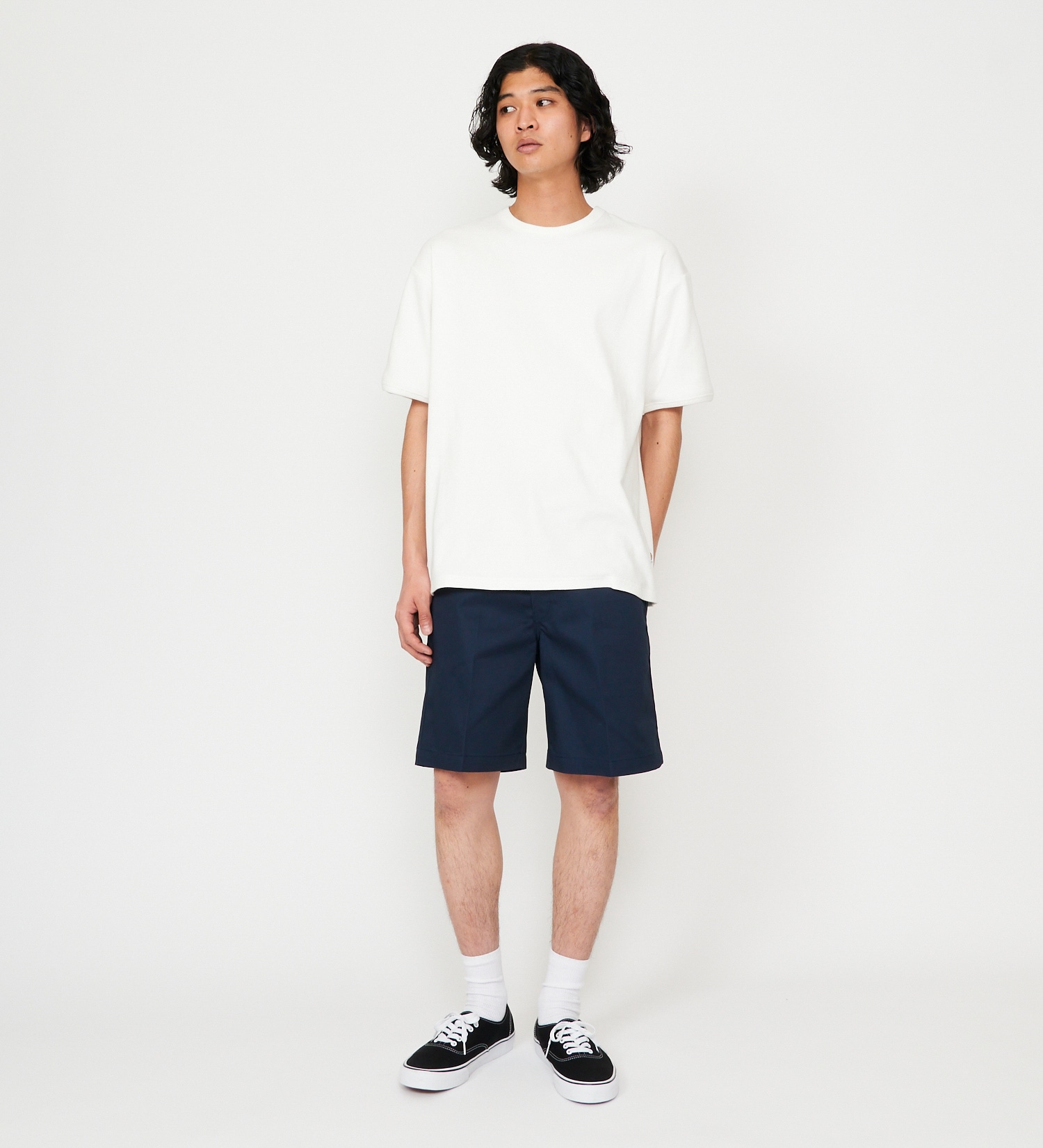 Dickies(ディッキーズ)のソフトTCツイルワークョーツ|パンツ/パンツ/メンズ|ネイビー