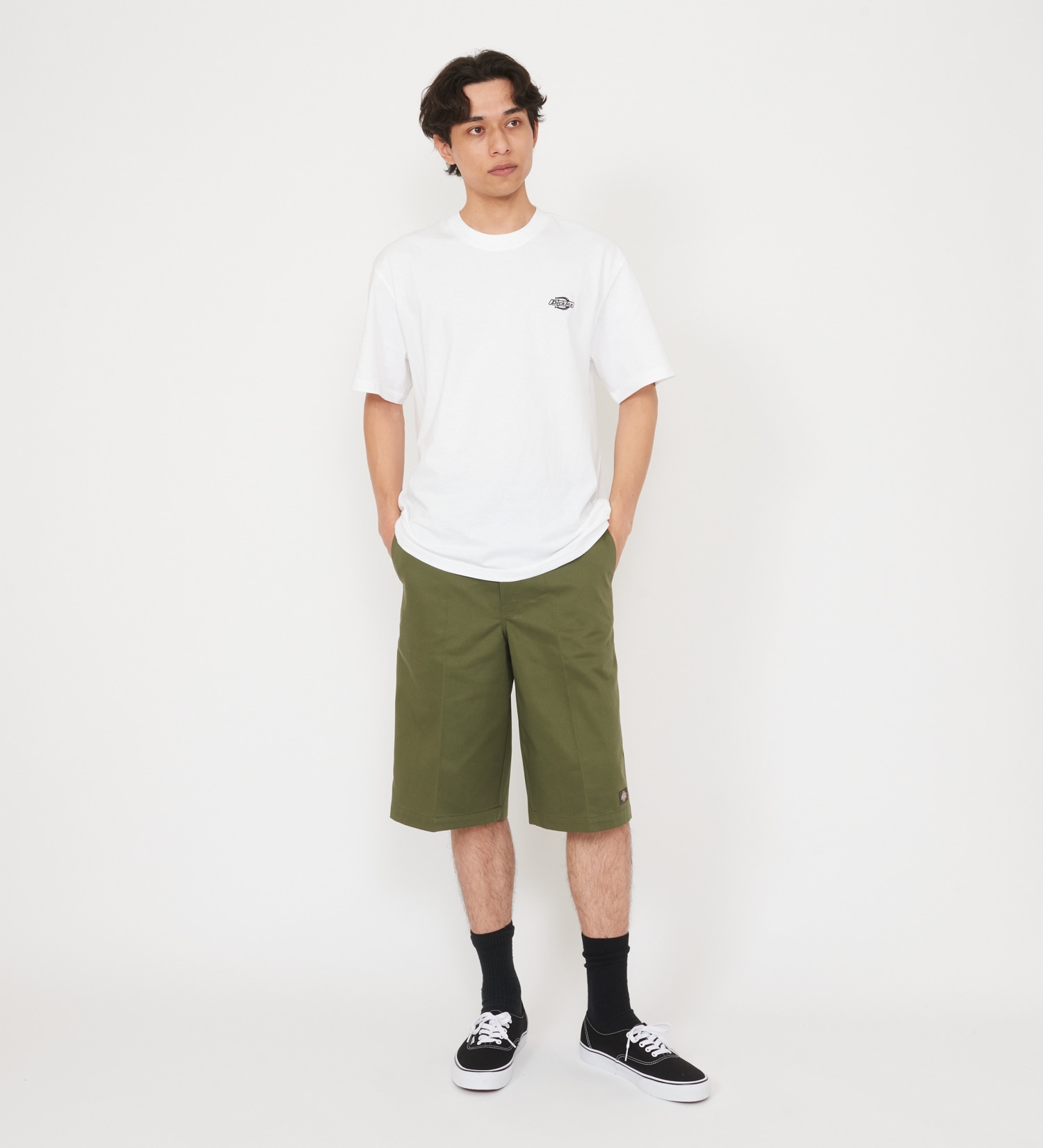 Dickies(ディッキーズ)の【ポイントアップ対象】【Dickies x GORO NAKATSUGAWA】42283 13INCH MULTI-USE POCKET WORK SHORT 56|パンツ/パンツ/メンズ|オリーブ