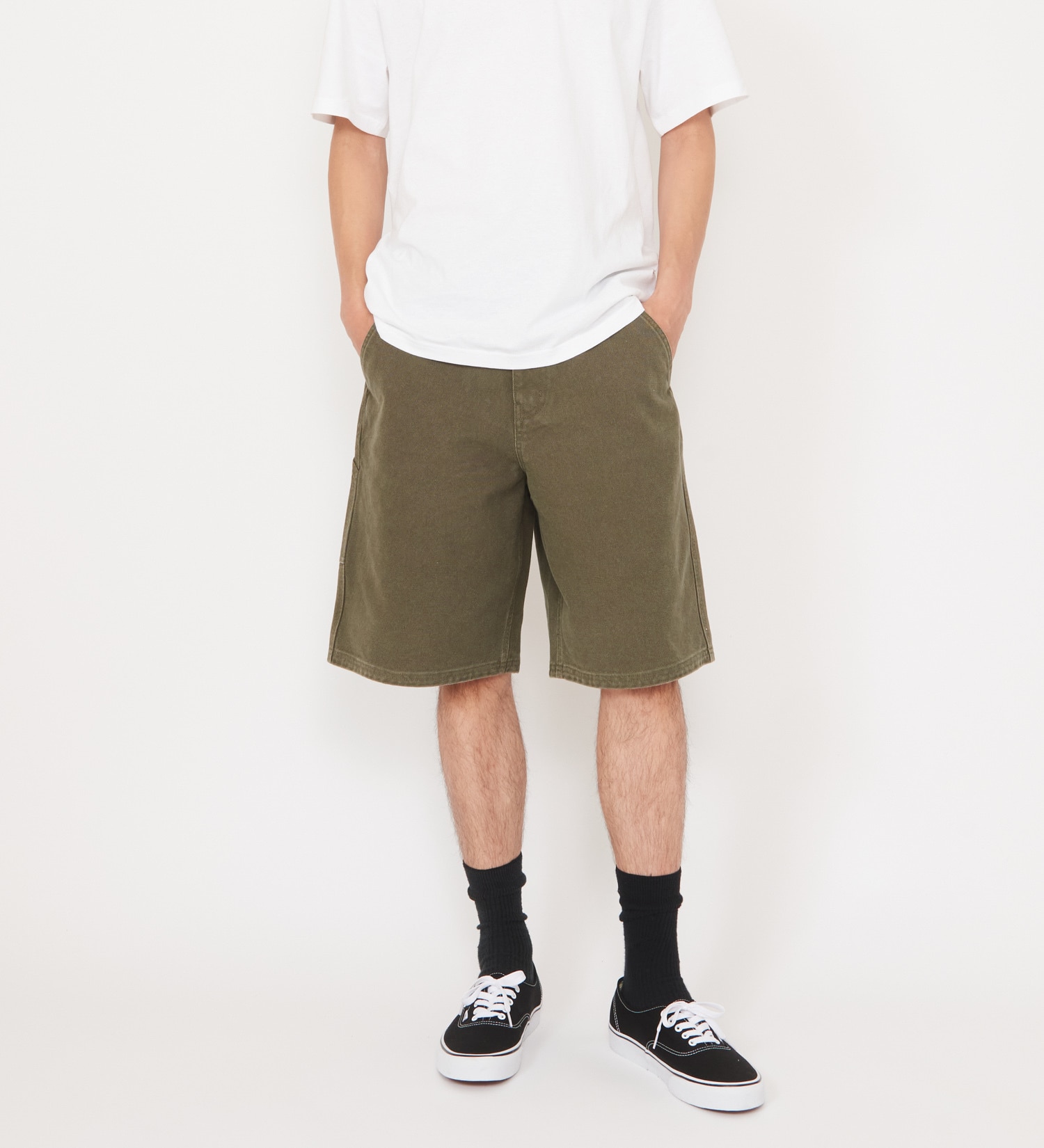 Dickies(ディッキーズ)の【ポイントアップ対象】【Dickies x GORO NAKATSUGAWA】Baggy Painte Shorts 56|パンツ/パンツ/メンズ|オリーブ
