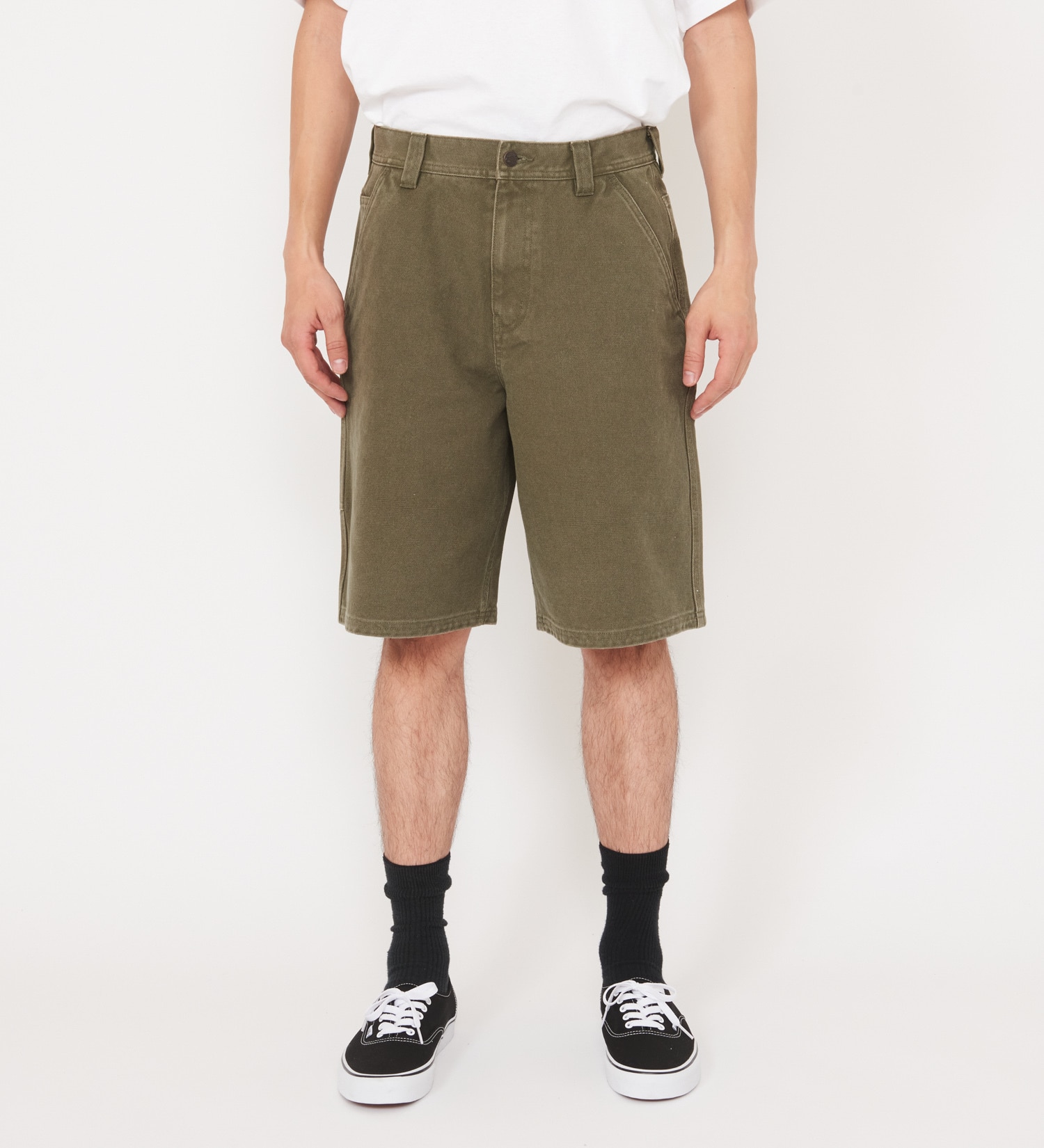 Dickies(ディッキーズ)の【ポイントアップ対象】【Dickies x GORO NAKATSUGAWA】Baggy Painte Shorts 56|パンツ/パンツ/メンズ|オリーブ