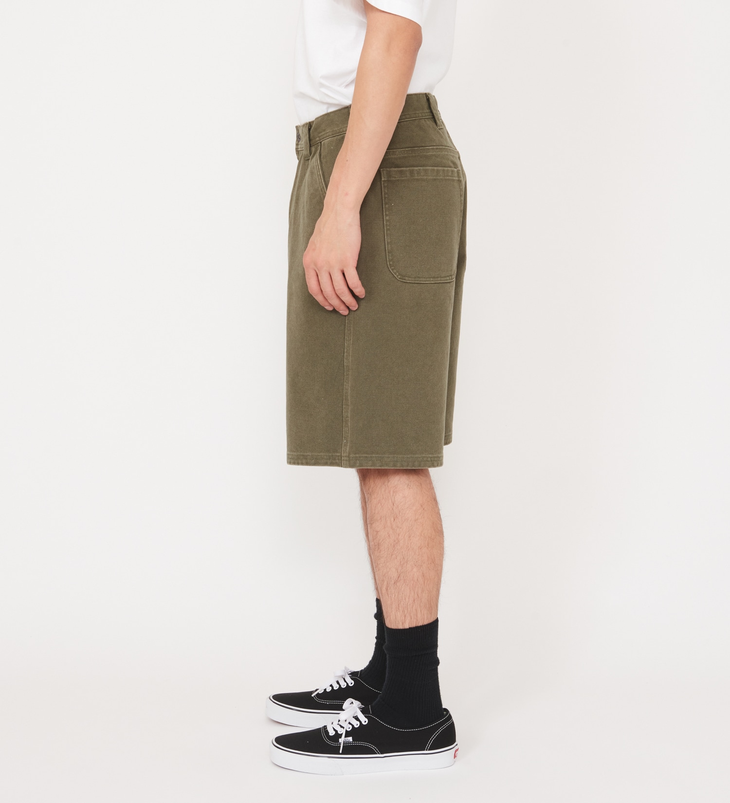 Dickies(ディッキーズ)の【ポイントアップ対象】【Dickies x GORO NAKATSUGAWA】Baggy Painte Shorts 56|パンツ/パンツ/メンズ|オリーブ