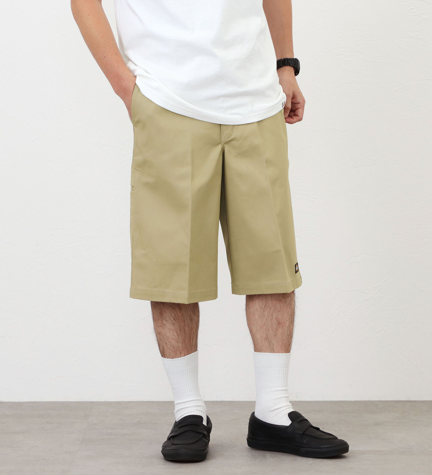 Dickies(ディッキーズ)の【試着対象】【大きいサイズ】42283 13インチ ポケットワークショーツ|パンツ/パンツ/メンズ|カーキ