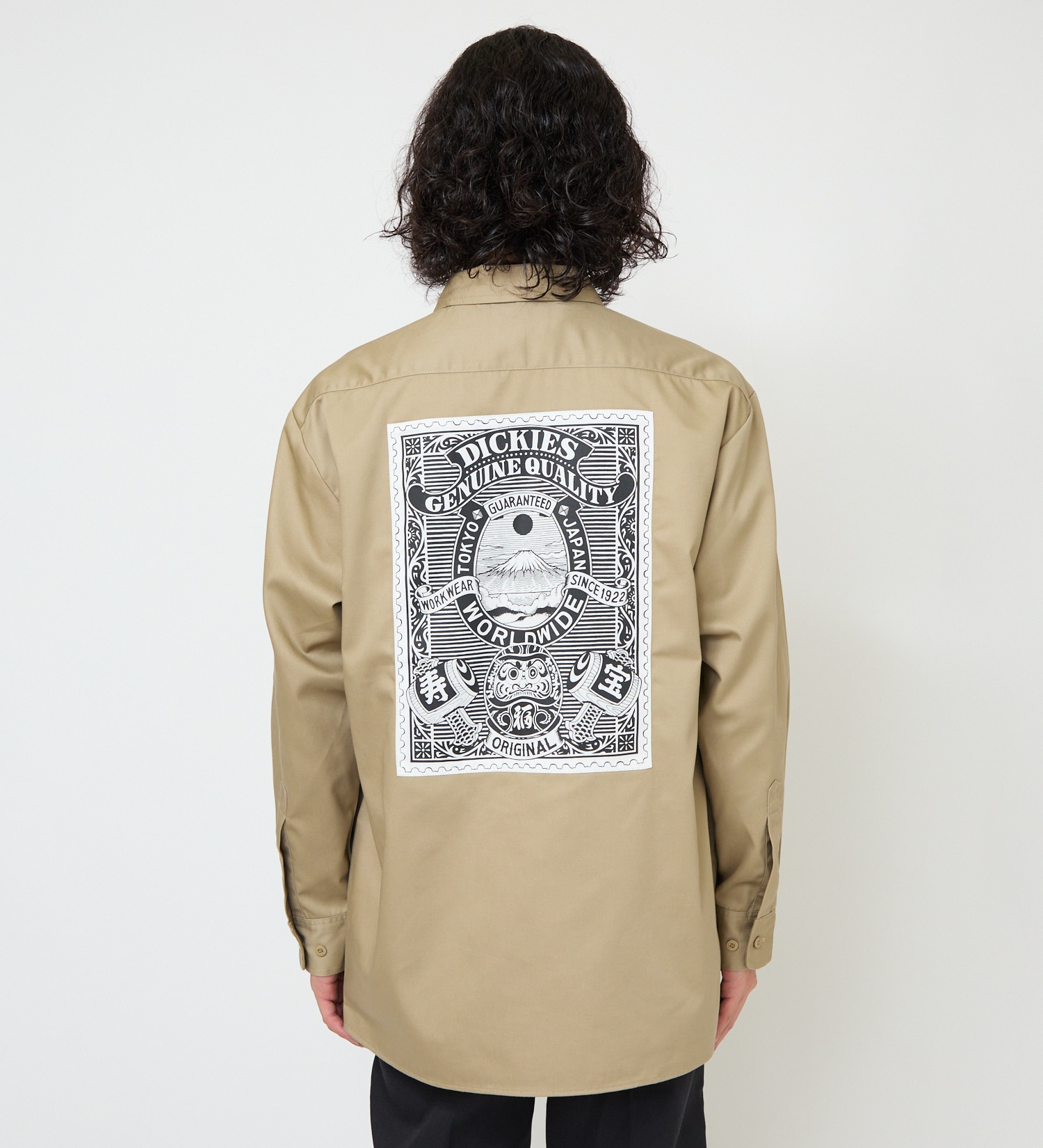 Dickies(ディッキーズ)のDickies x YAMAKI MAKOTO 574ワークシャツ|トップス/シャツ/ブラウス/メンズ|カーキ