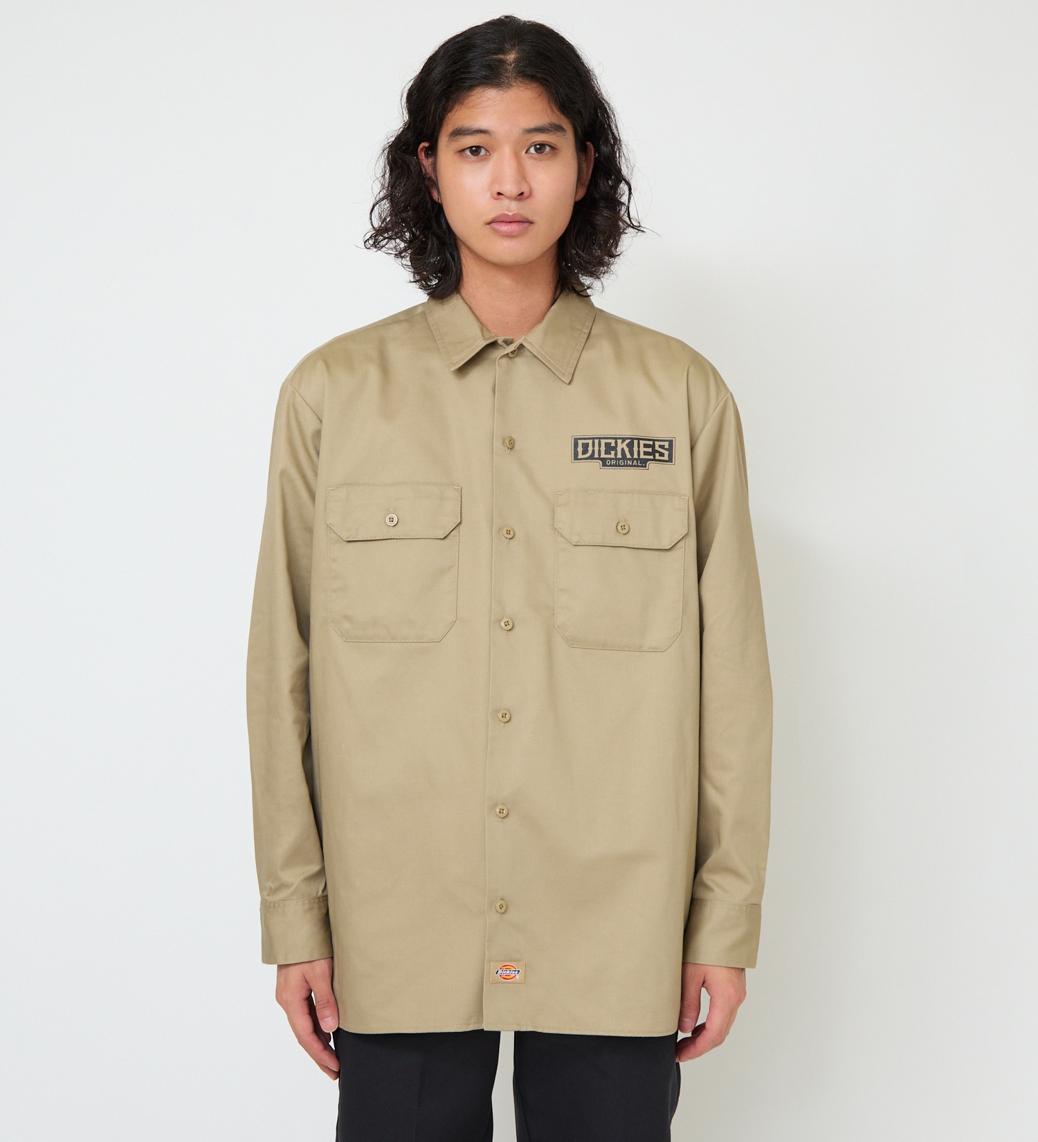 Dickies(ディッキーズ)のDickies x YAMAKI MAKOTO 574ワークシャツ|トップス/シャツ/ブラウス/メンズ|カーキ