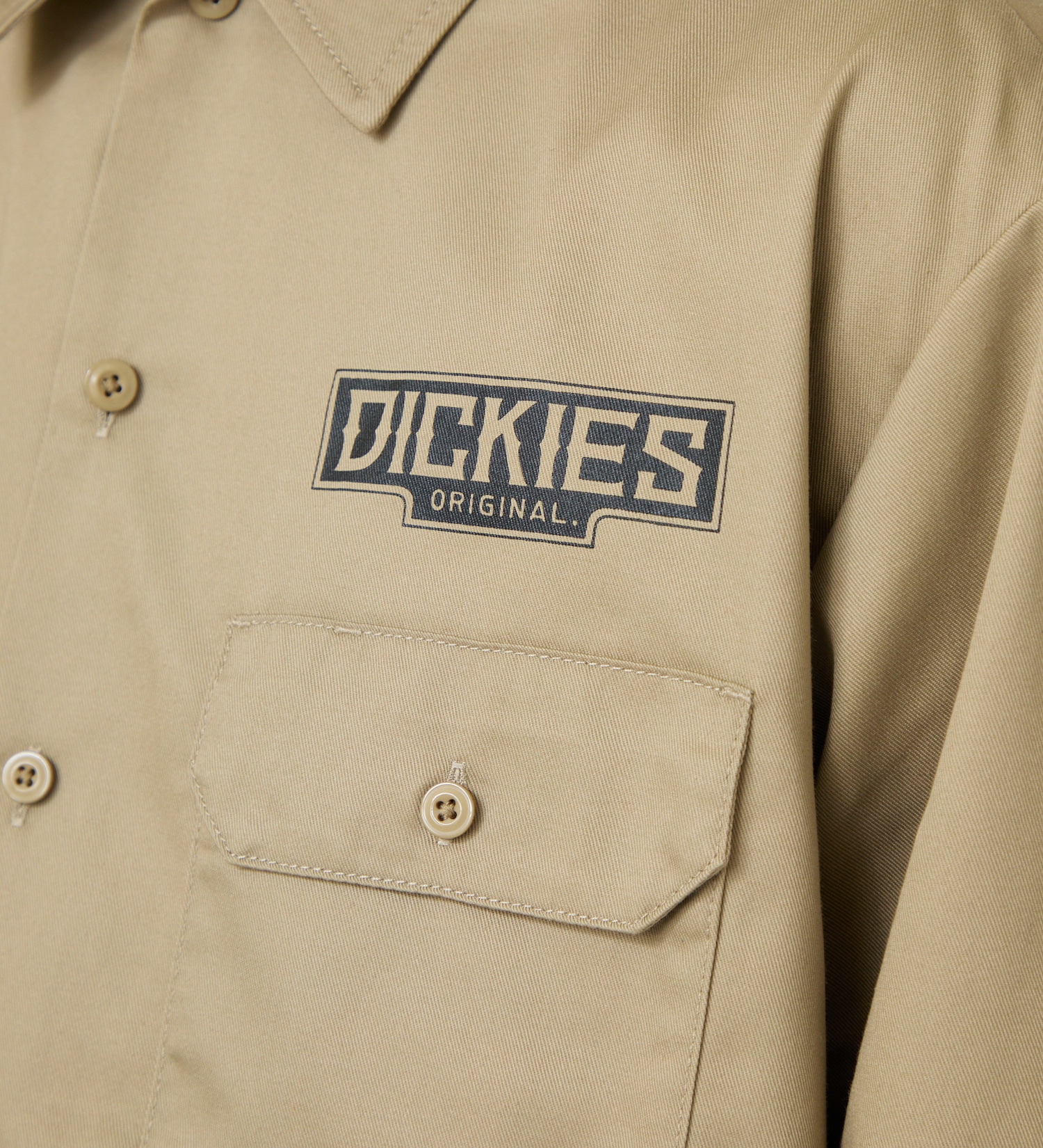 Dickies(ディッキーズ)のDickies x YAMAKI MAKOTO 574ワークシャツ|トップス/シャツ/ブラウス/メンズ|カーキ