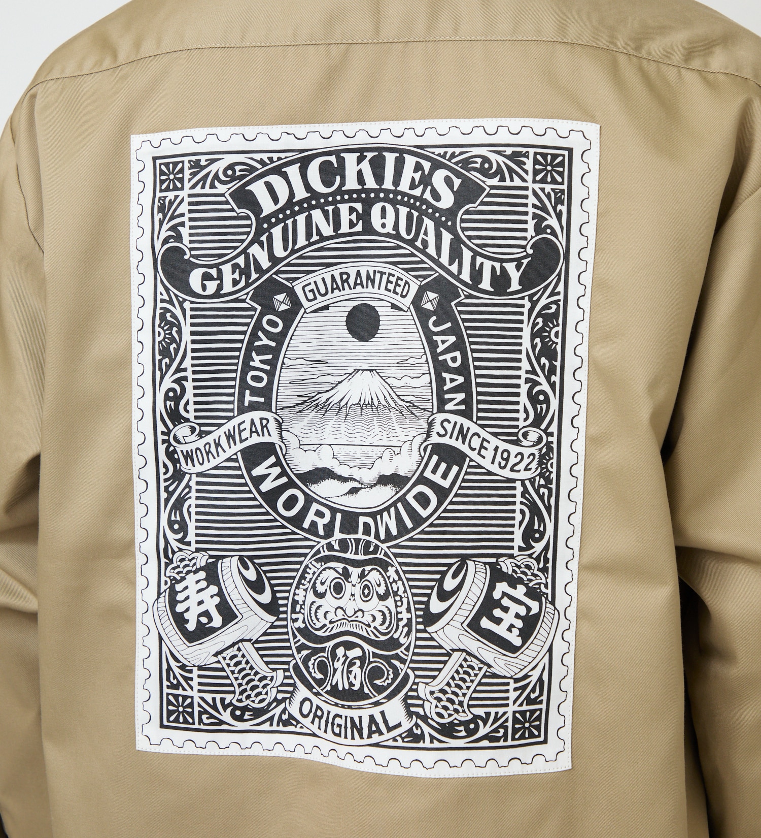 Dickies(ディッキーズ)のDickies x YAMAKI MAKOTO 574ワークシャツ|トップス/シャツ/ブラウス/メンズ|カーキ
