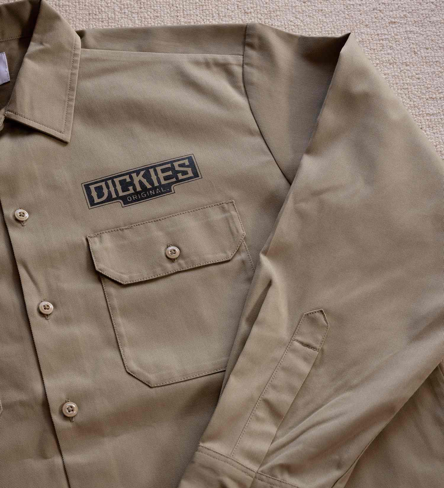 Dickies(ディッキーズ)のDickies x YAMAKI MAKOTO 574ワークシャツ|トップス/シャツ/ブラウス/メンズ|カーキ