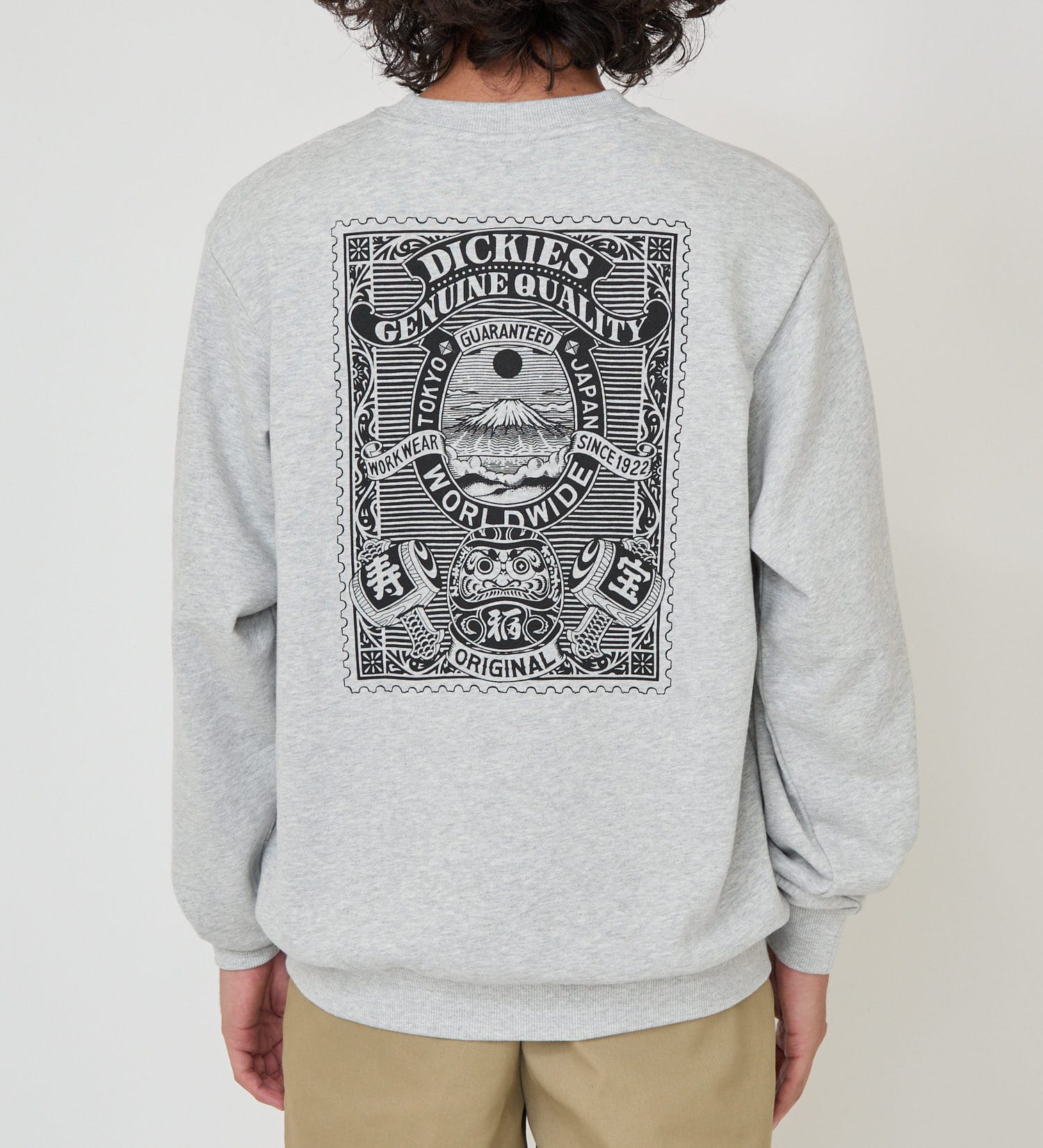 Dickies(ディッキーズ)のDickies x YAMAKI MAKOTO スウェットクルー|トップス/スウェット/メンズ|ヘザ－グレー