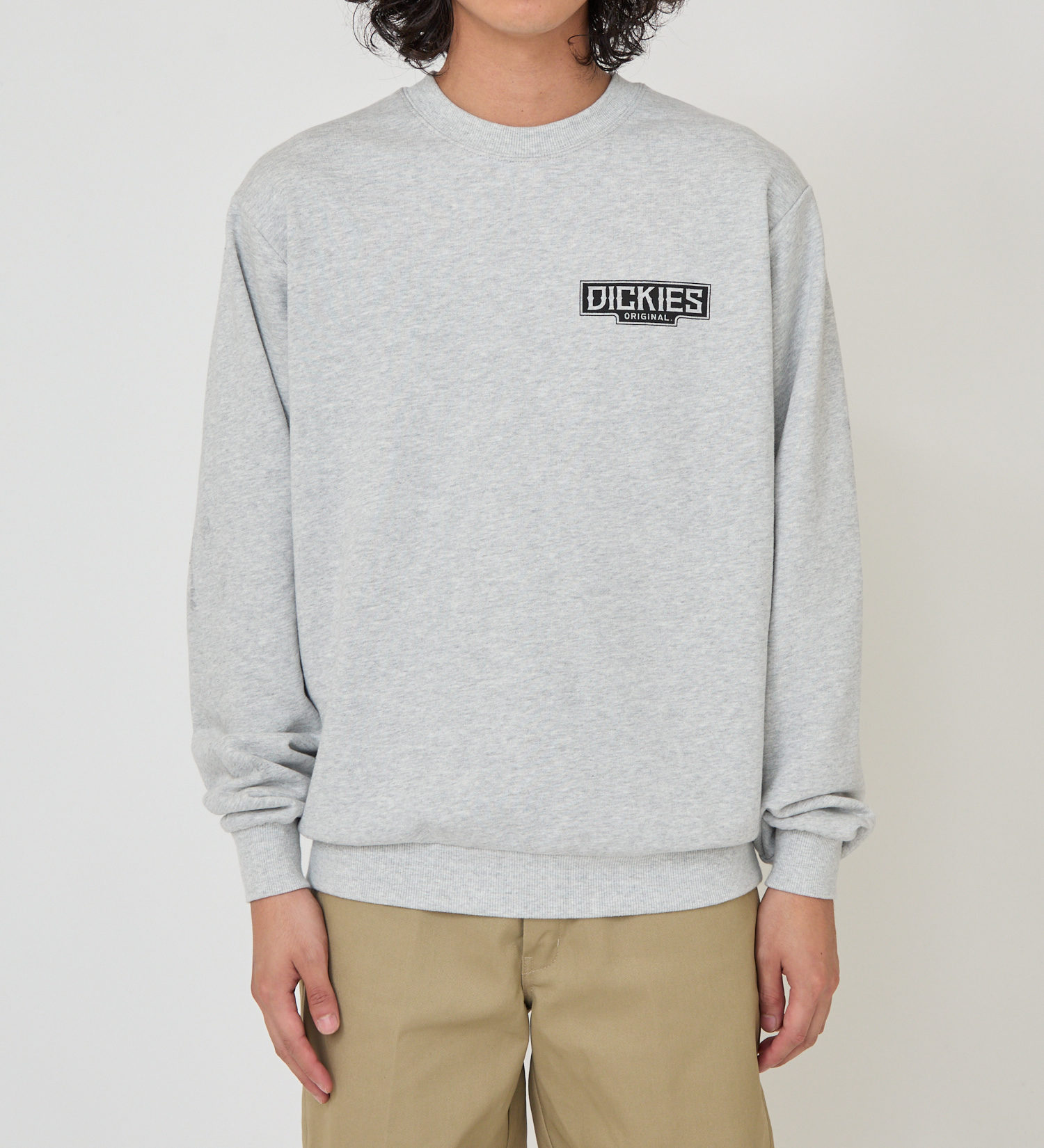 Dickies(ディッキーズ)のDickies x YAMAKI MAKOTO スウェットクルー|トップス/スウェット/メンズ|ヘザ－グレー