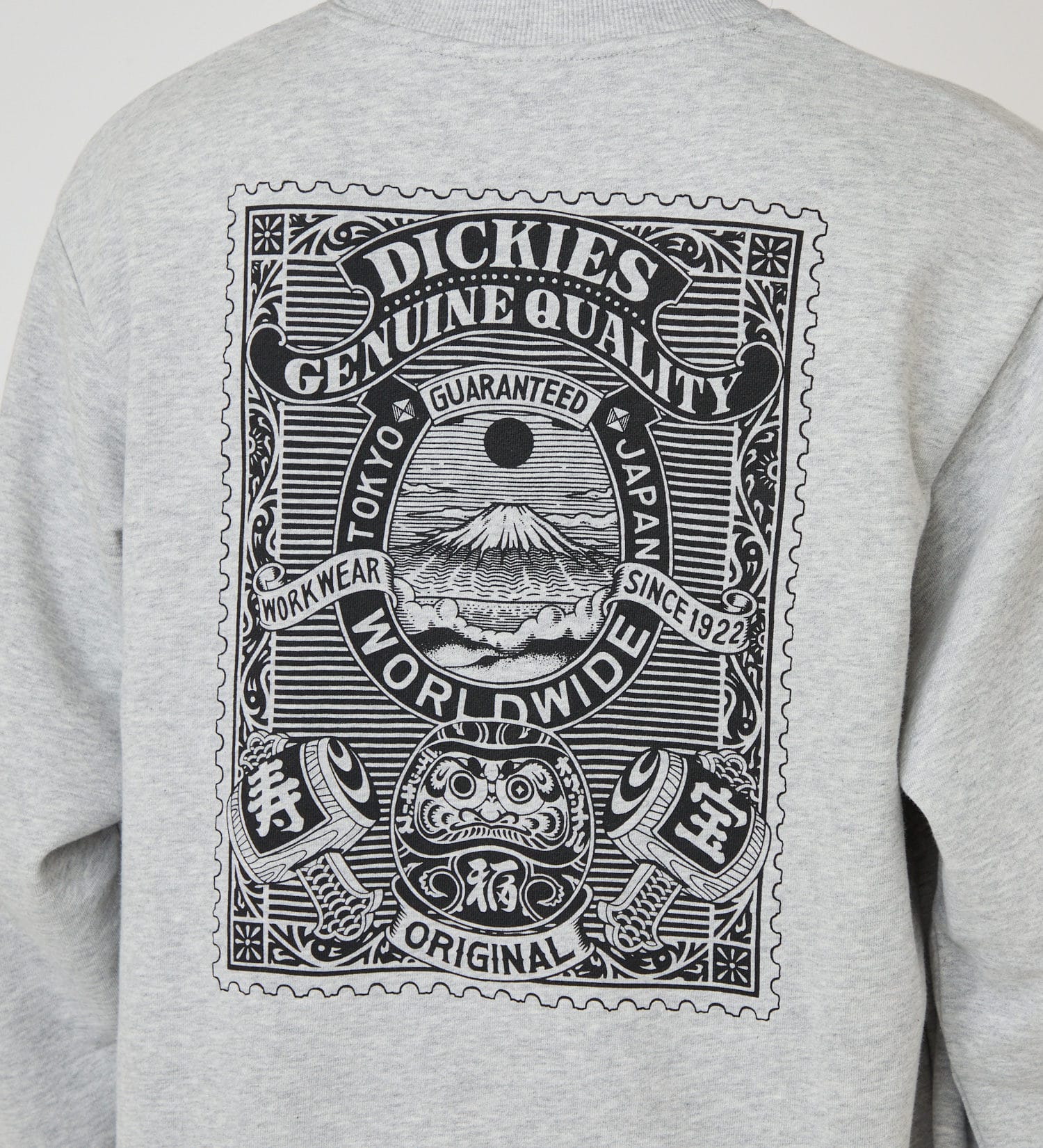 Dickies(ディッキーズ)のDickies x YAMAKI MAKOTO スウェットクルー|トップス/スウェット/メンズ|ヘザ－グレー