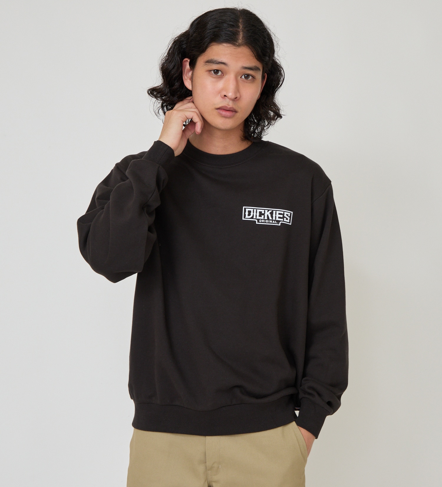 Dickies(ディッキーズ)のDickies x YAMAKI MAKOTO スウェットクルー|トップス/スウェット/メンズ|ブラック