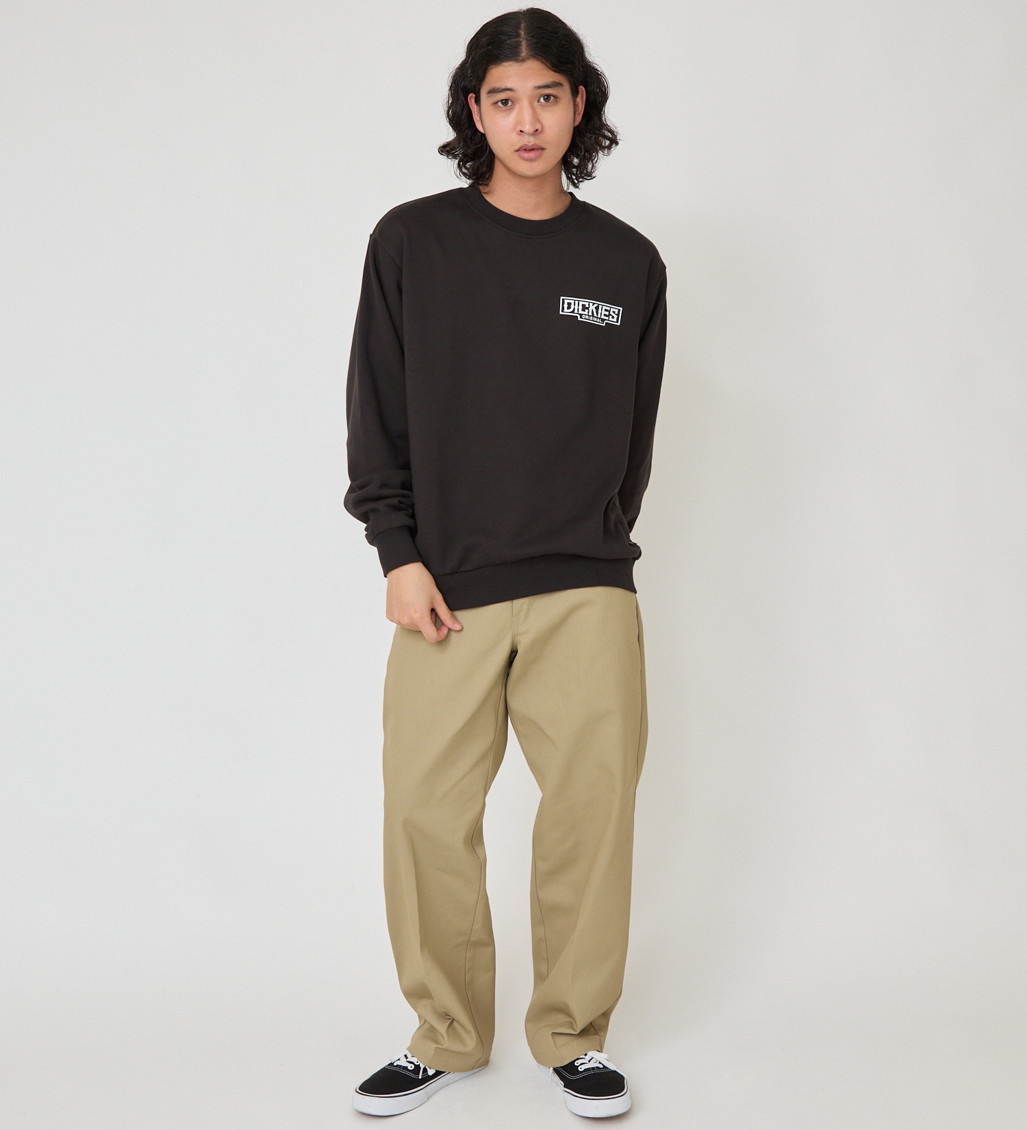 Dickies(ディッキーズ)のDickies x YAMAKI MAKOTO スウェットクルー|トップス/スウェット/メンズ|ブラック