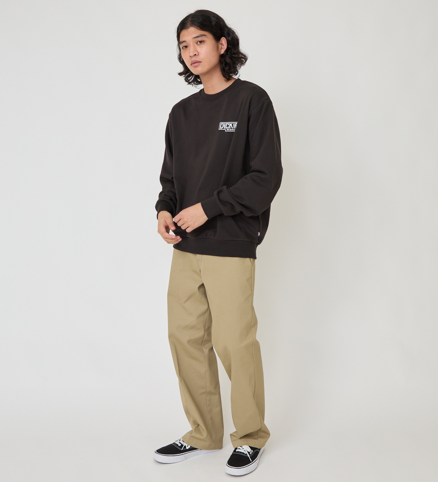 Dickies(ディッキーズ)のDickies x YAMAKI MAKOTO スウェットクルー|トップス/スウェット/メンズ|ブラック