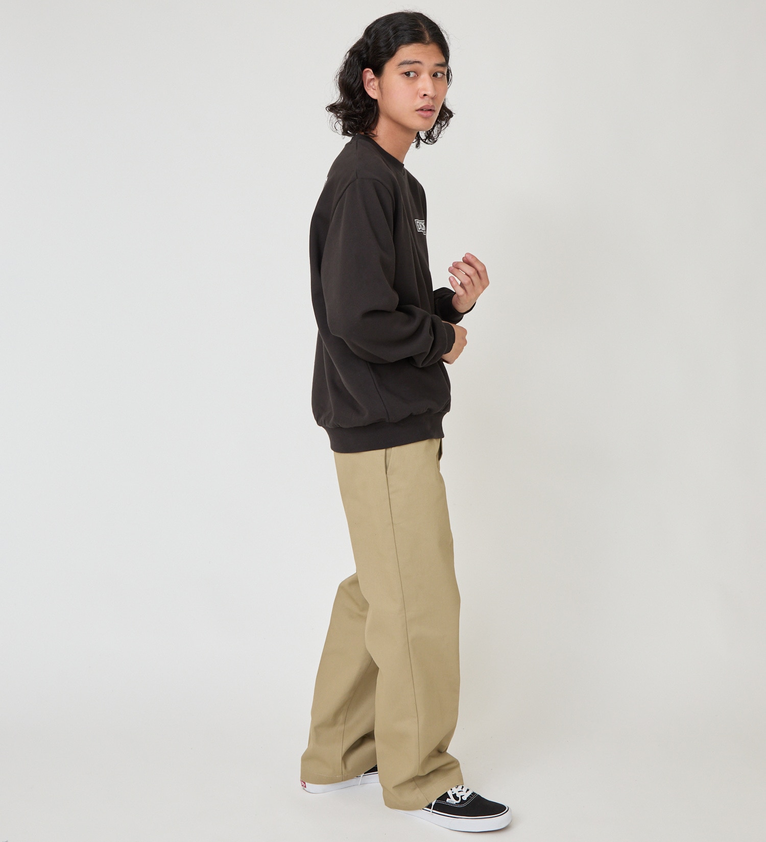 Dickies(ディッキーズ)のDickies x YAMAKI MAKOTO スウェットクルー|トップス/スウェット/メンズ|ブラック