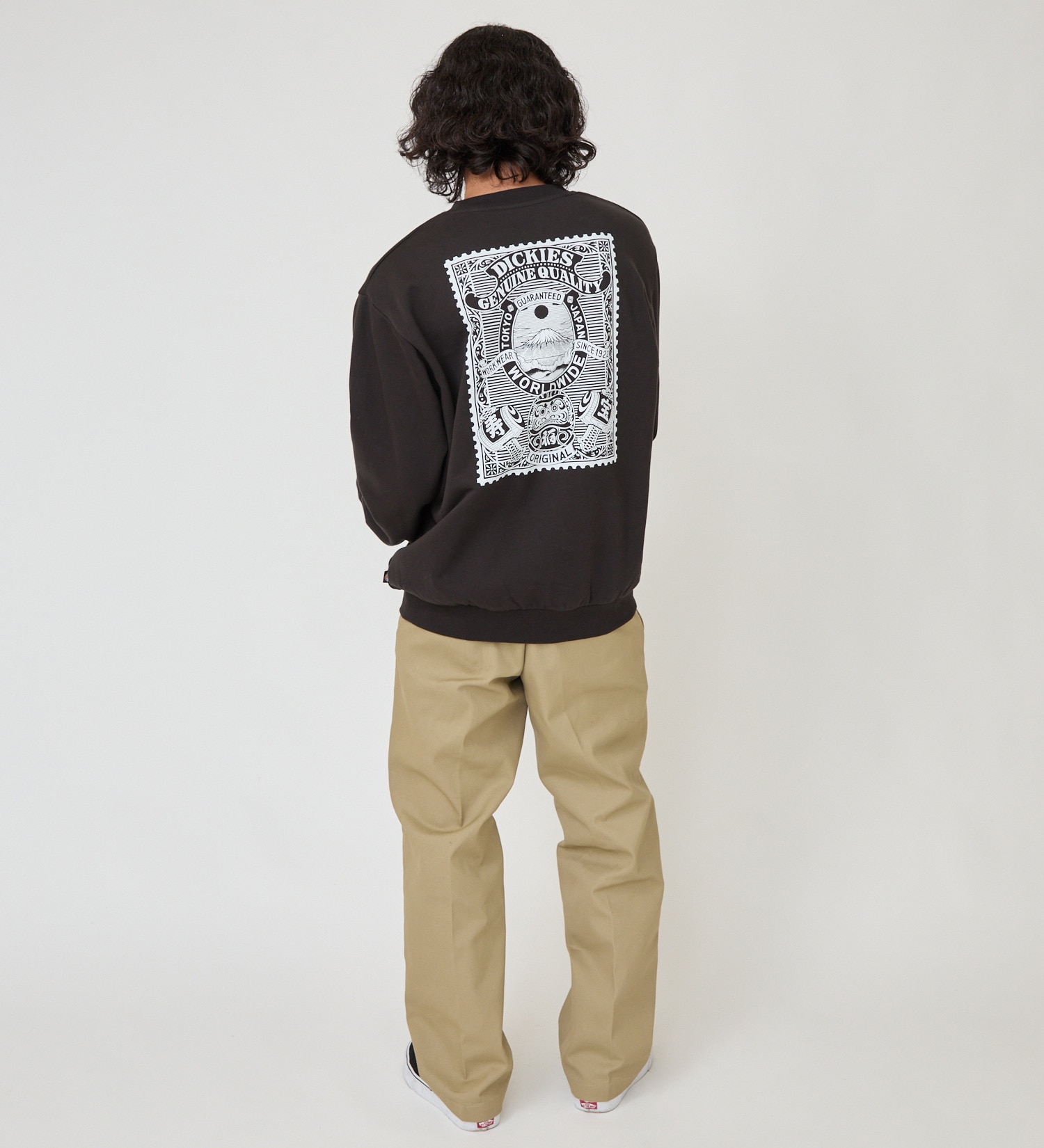 Dickies(ディッキーズ)のDickies x YAMAKI MAKOTO スウェットクルー|トップス/スウェット/メンズ|ブラック