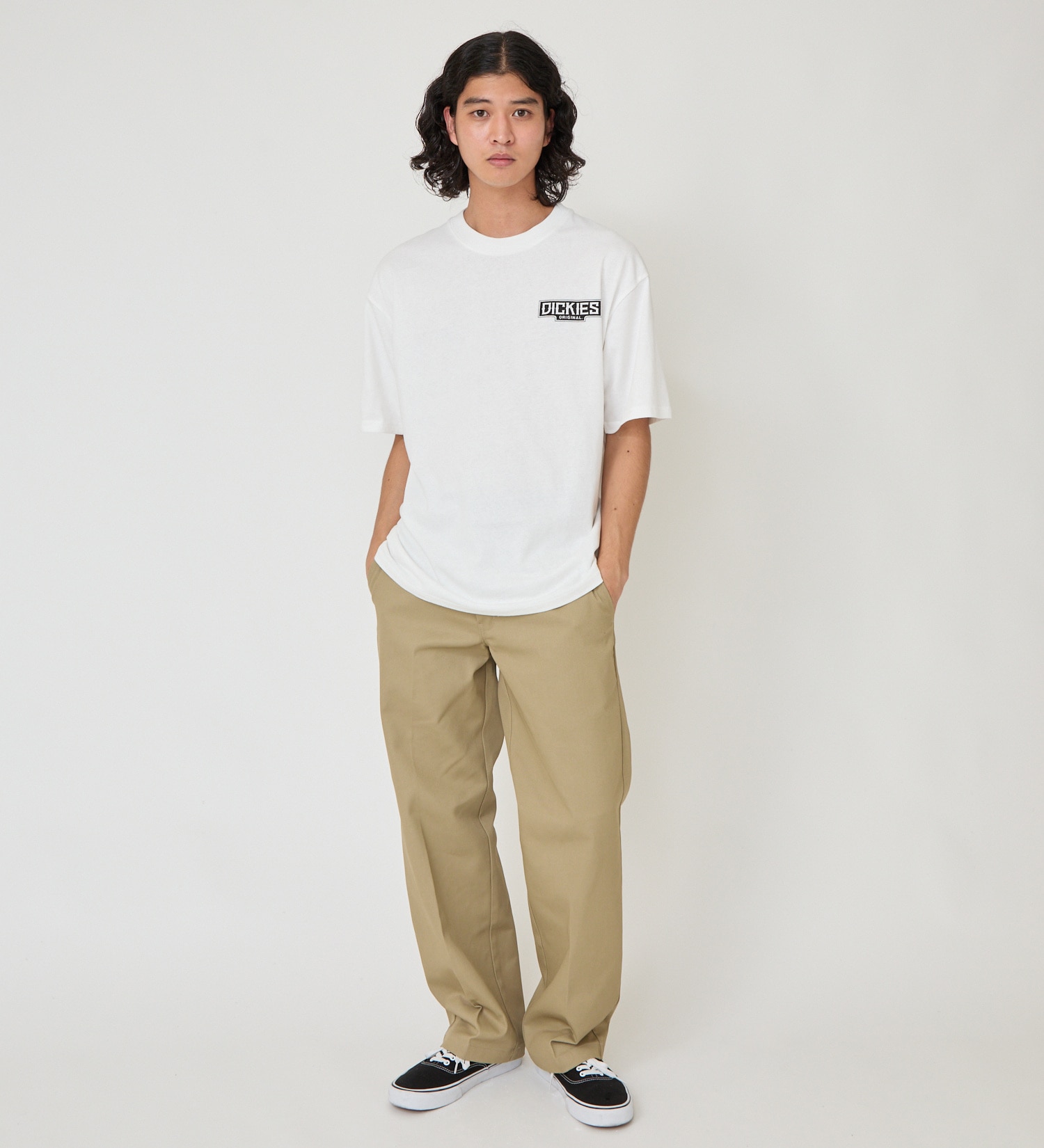 Dickies(ディッキーズ)のDickies x YAMAKI MAKOTO プリントTシャツ|トップス/Tシャツ/カットソー/メンズ|ホワイト