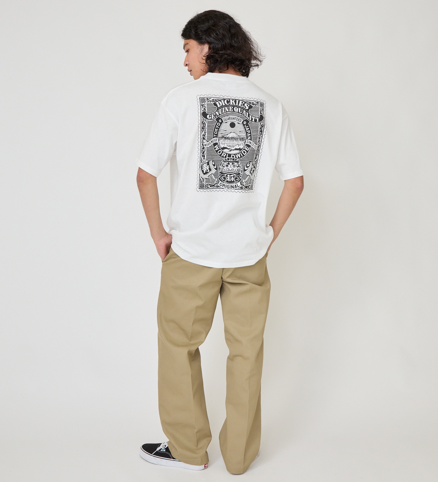 Dickies(ディッキーズ)のDickies x YAMAKI MAKOTO プリントTシャツ|トップス/Tシャツ/カットソー/メンズ|ホワイト