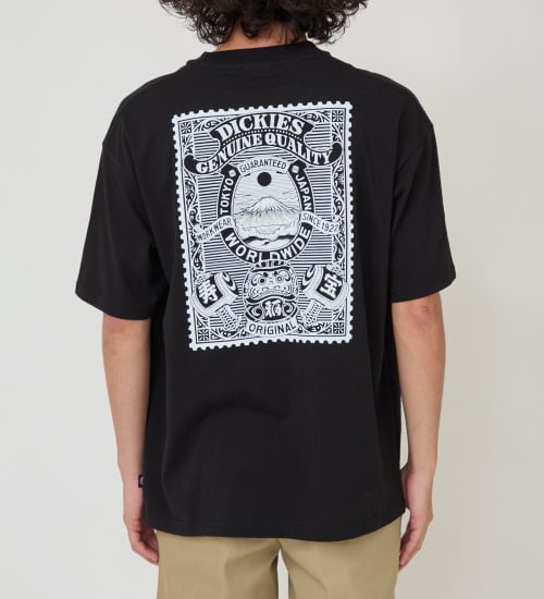 Dickies(ディッキーズ)のDickies x YAMAKI MAKOTO プリントTシャツ|トップス/Tシャツ/カットソー/メンズ|ブラック