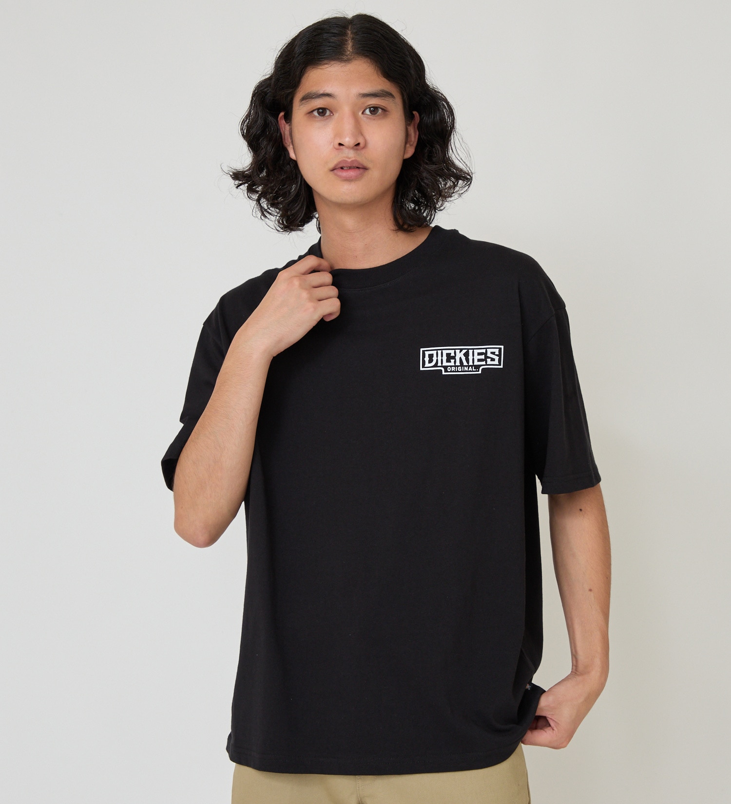 Dickies(ディッキーズ)のDickies x YAMAKI MAKOTO プリントTシャツ|トップス/Tシャツ/カットソー/メンズ|ブラック