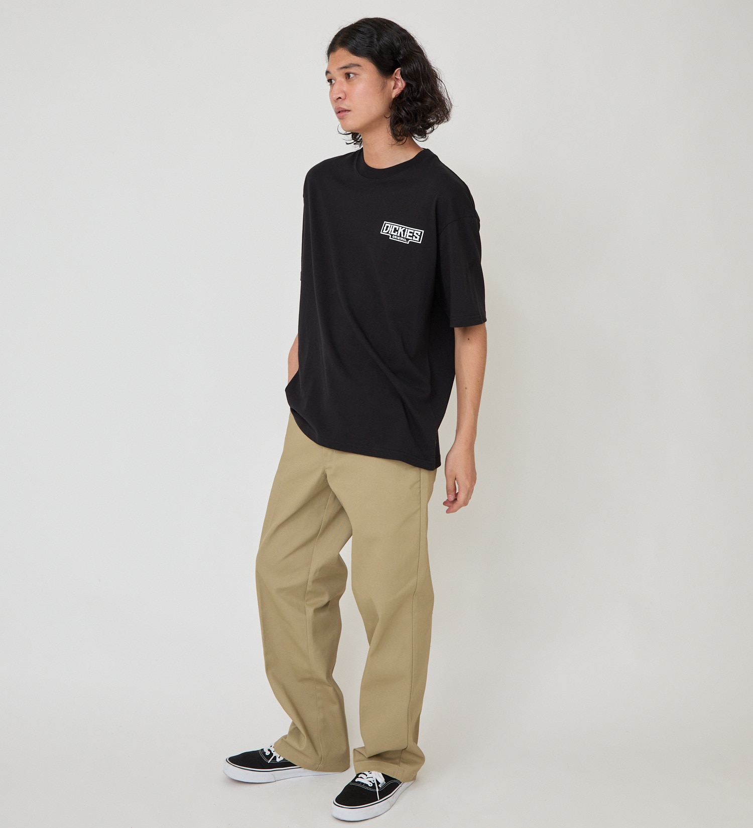 Dickies(ディッキーズ)のDickies x YAMAKI MAKOTO プリントTシャツ|トップス/Tシャツ/カットソー/メンズ|ブラック