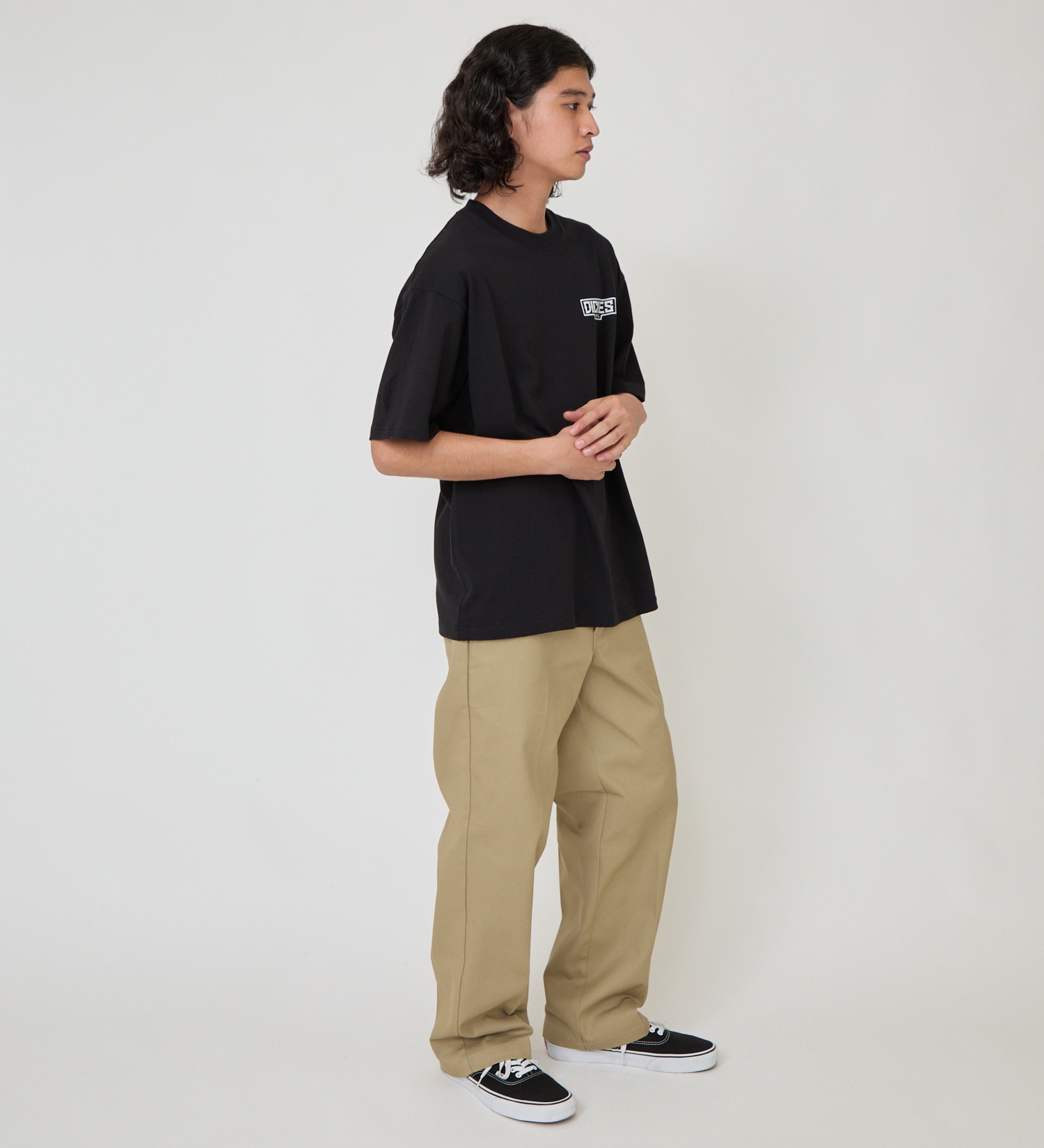 Dickies(ディッキーズ)のDickies x YAMAKI MAKOTO プリントTシャツ|トップス/Tシャツ/カットソー/メンズ|ブラック