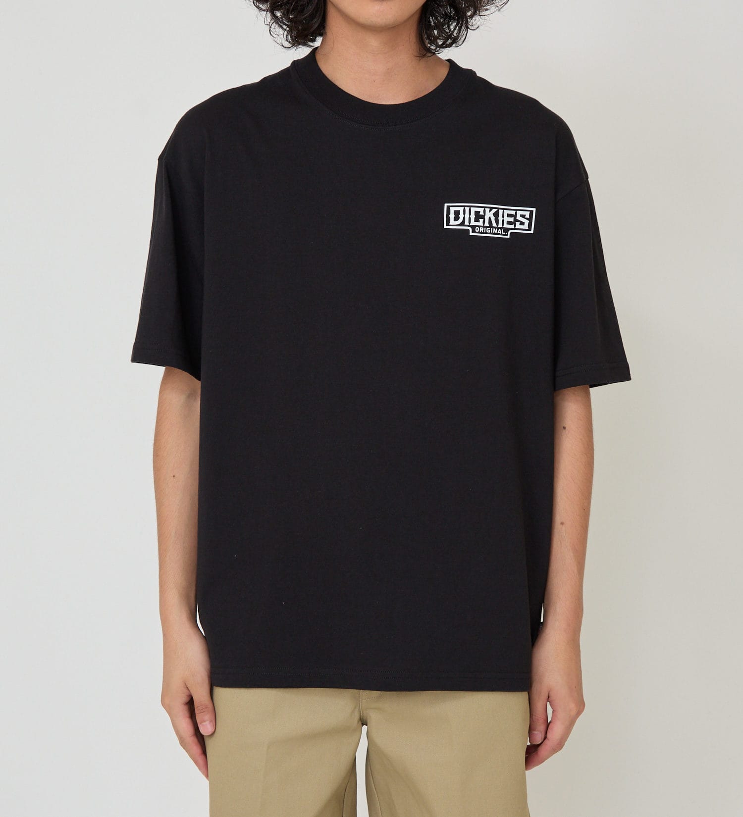Dickies(ディッキーズ)のDickies x YAMAKI MAKOTO プリントTシャツ|トップス/Tシャツ/カットソー/メンズ|ブラック