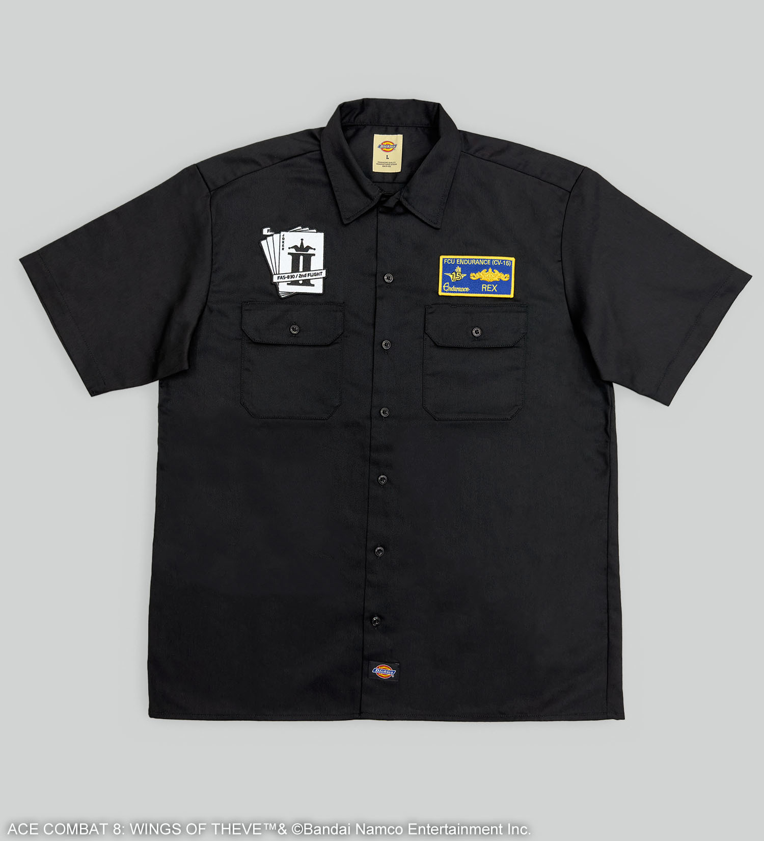 Dickies(ディッキーズ)の【DICKIES x ACECOMBAT】ワークシャツ|トップス/シャツ/ブラウス/メンズ|ブラック