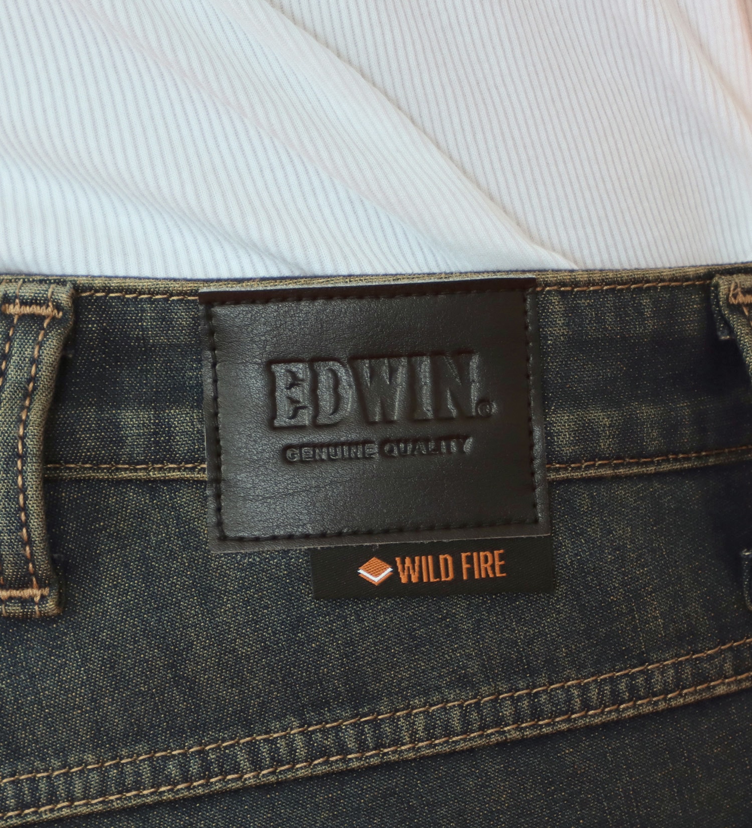 EDWIN(エドウイン)の【予約P】WILD FIRE レギュラーストレート デニムパンツ【暖/三層構造/保温/防風/冬用】|パンツ/デニム / ジーンズパンツ/メンズ|中色ブルー