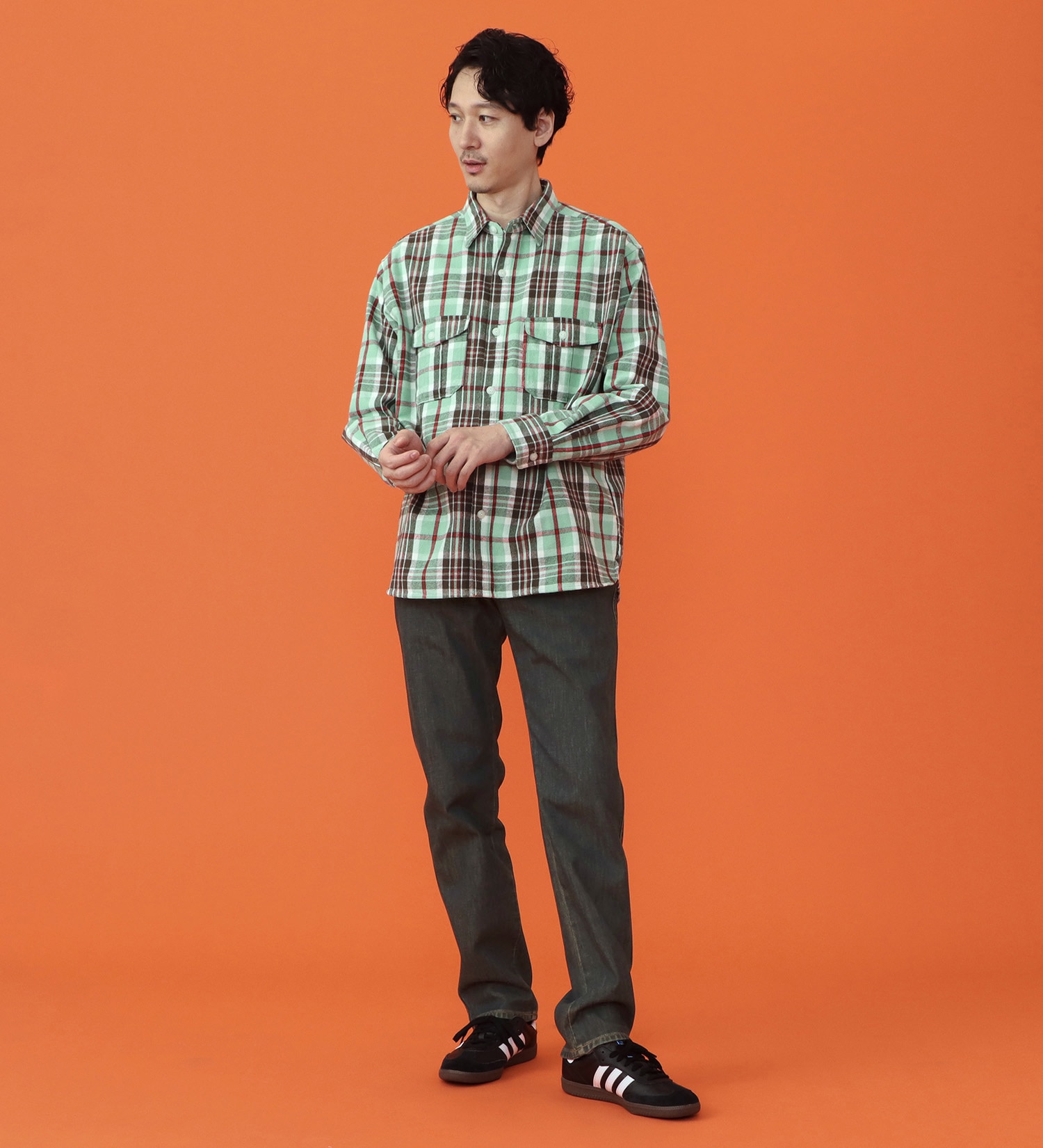 EDWIN(エドウイン)の【予約P】WILD FIRE レギュラーストレート デニムパンツ【暖/三層構造/保温/防風/冬用】|パンツ/デニム / ジーンズパンツ/メンズ|中色ブルー