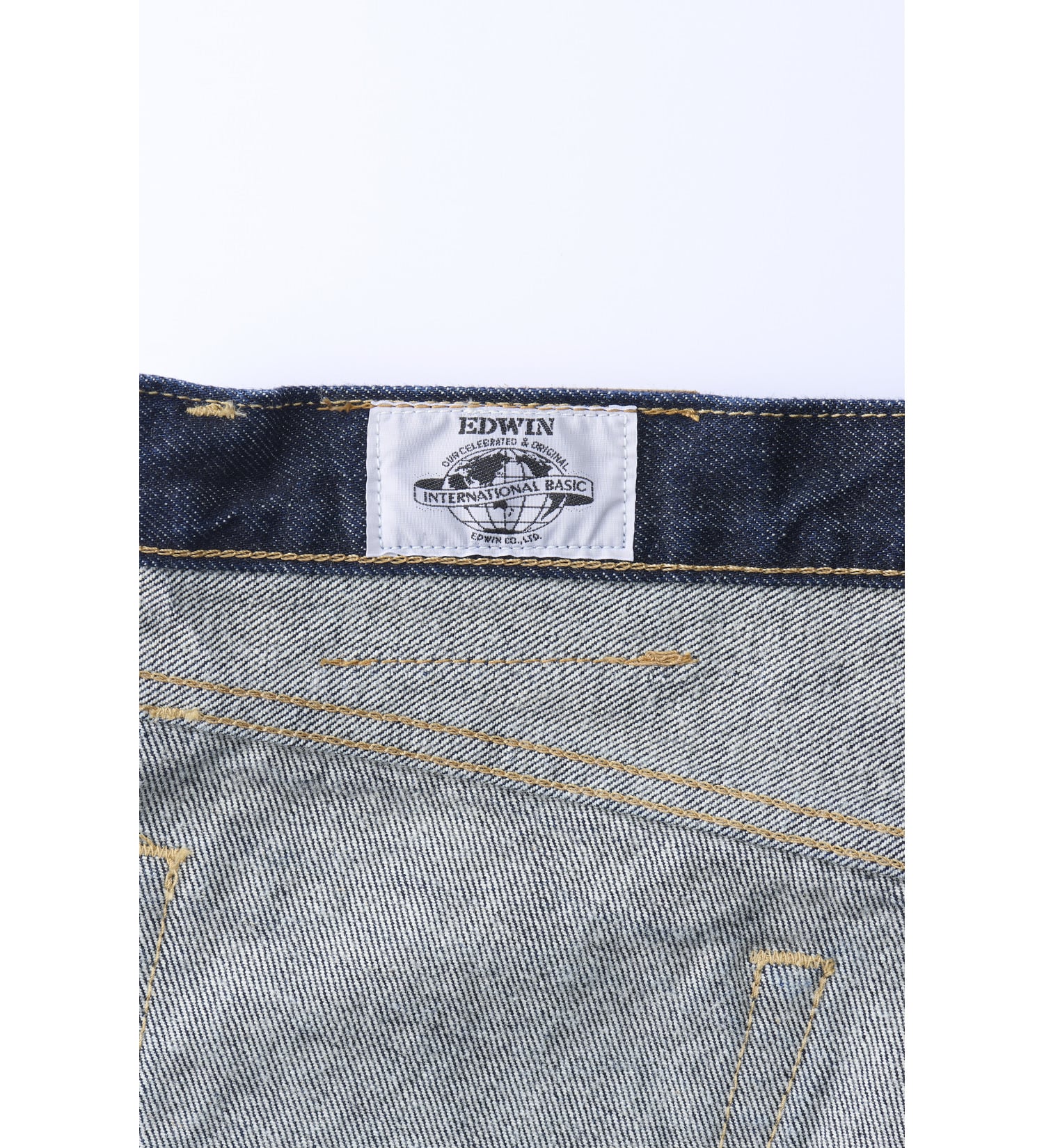 EDWIN(エドウイン)の【予約】インターナショナルベーシック クラシックストレート デニムパンツ ジーンズ|パンツ/デニム / ジーンズパンツ/メンズ|インディゴブルー