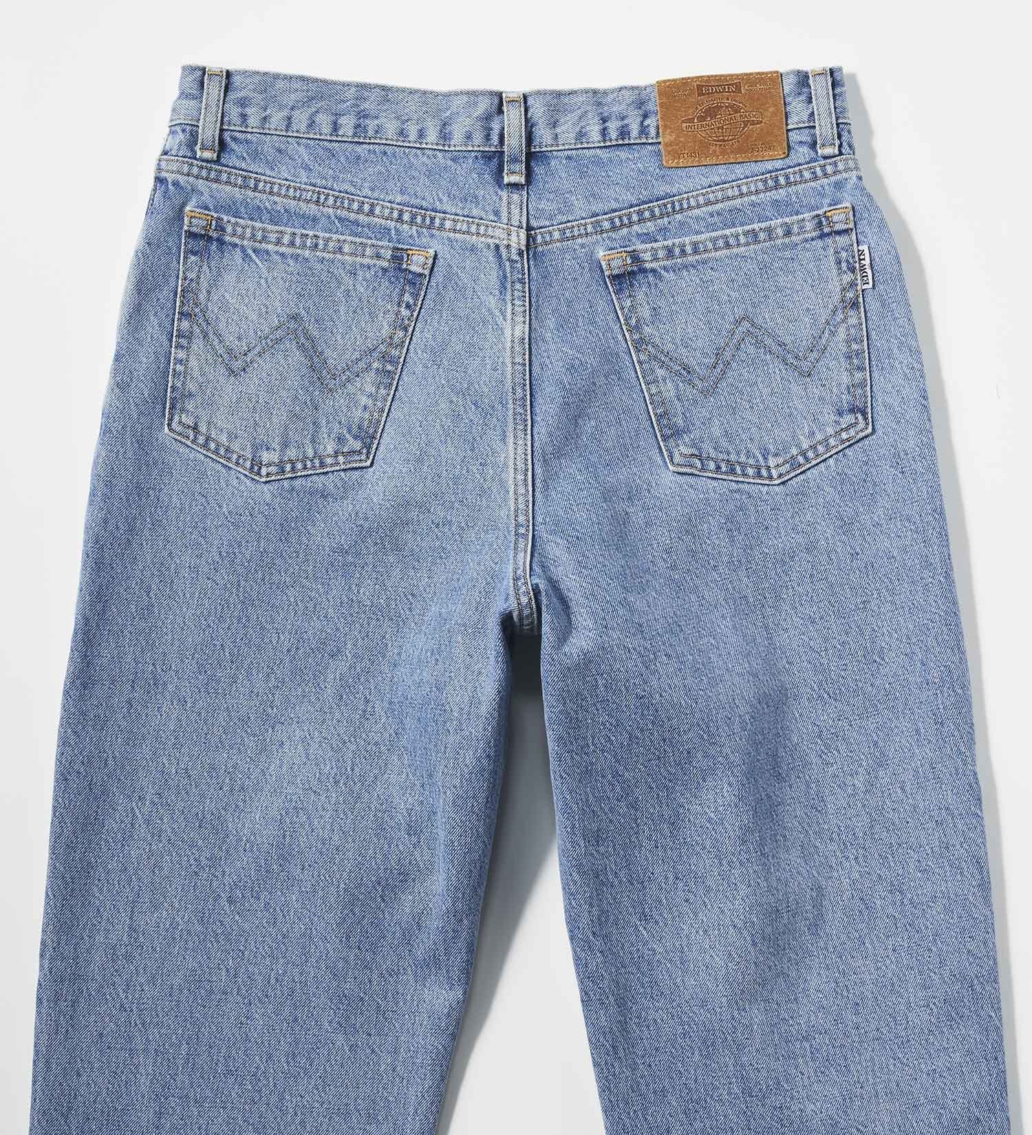 EDWIN(エドウイン)の【予約】インターナショナルベーシック ニュートンスリム デニムパンツ ジーンズ|パンツ/デニム / ジーンズパンツ/メンズ|淡色ブルー