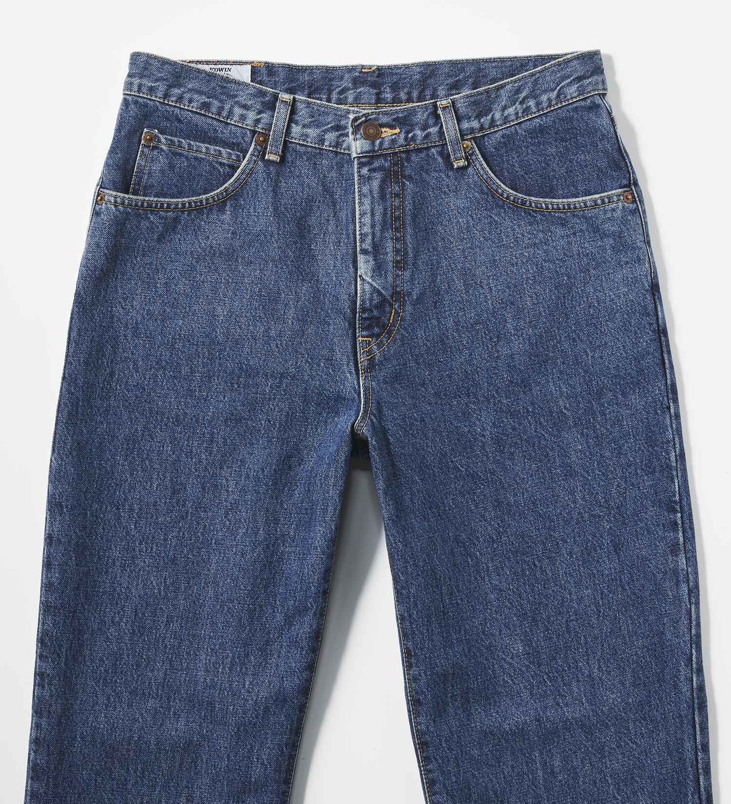 EDWIN(エドウイン)の【予約】インターナショナルベーシック ニュートンスリム デニムパンツ ジーンズ|パンツ/デニム / ジーンズパンツ/メンズ|中色ブルー
