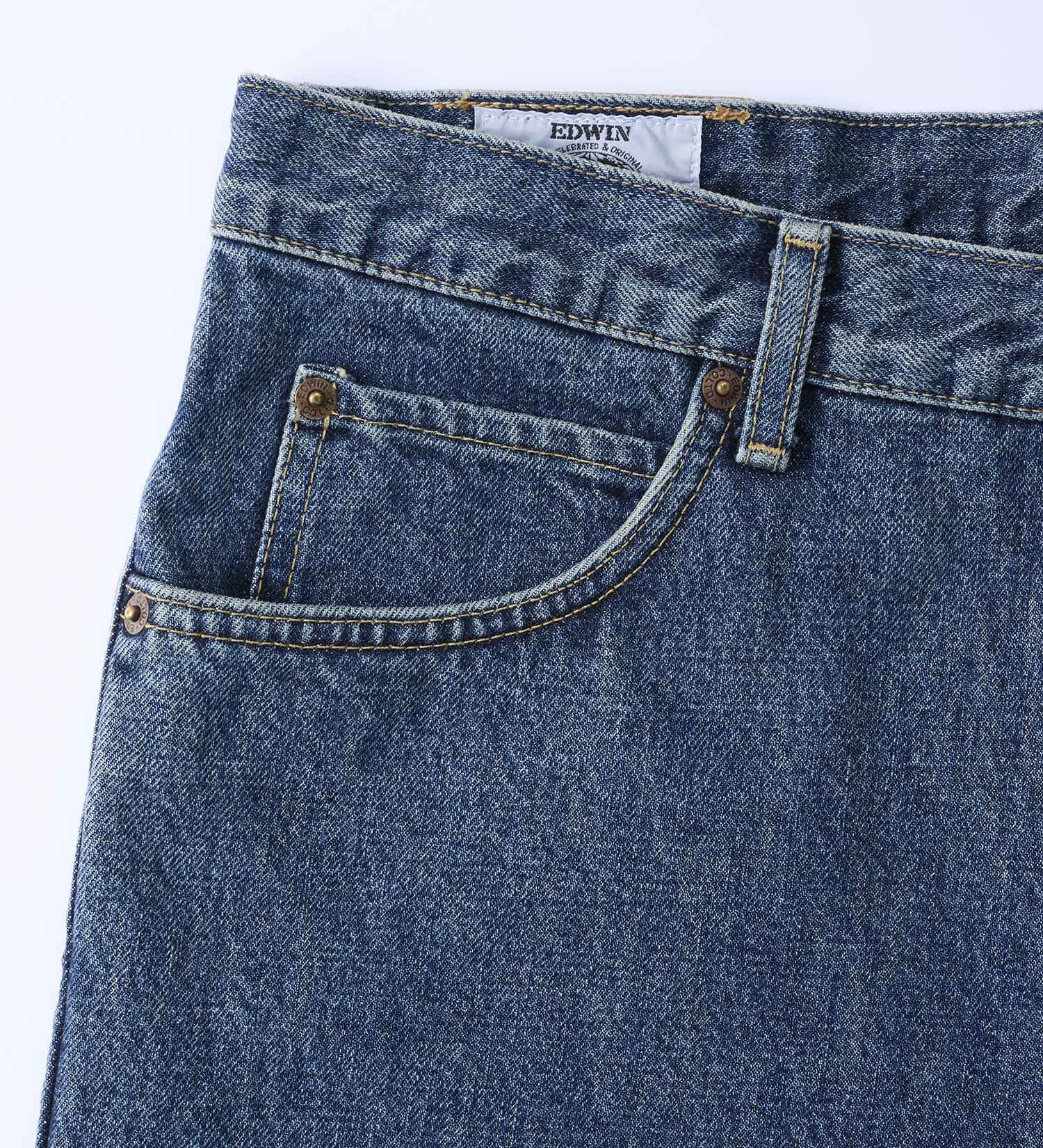 EDWIN(エドウイン)の【予約】インターナショナルベーシック ニュートンスリム デニムパンツ ジーンズ|パンツ/デニム / ジーンズパンツ/メンズ|中色ブルー