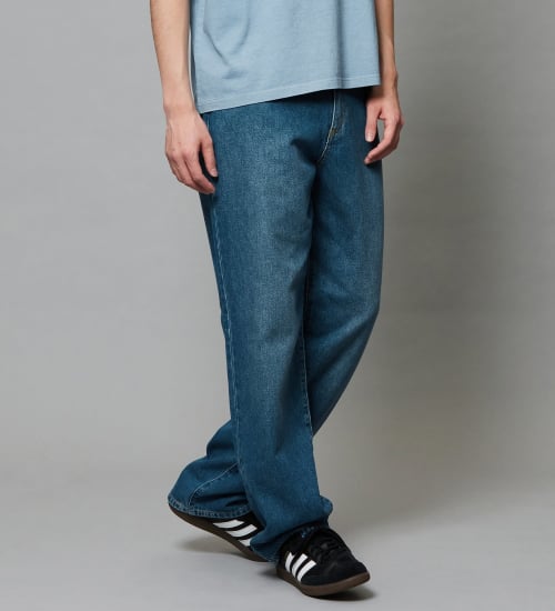 EDWIN(エドウイン)のバギージーンズ ルーズテーパード デニムパンツ ライトオンス|パンツ/デニム/メンズ|中色ブルー