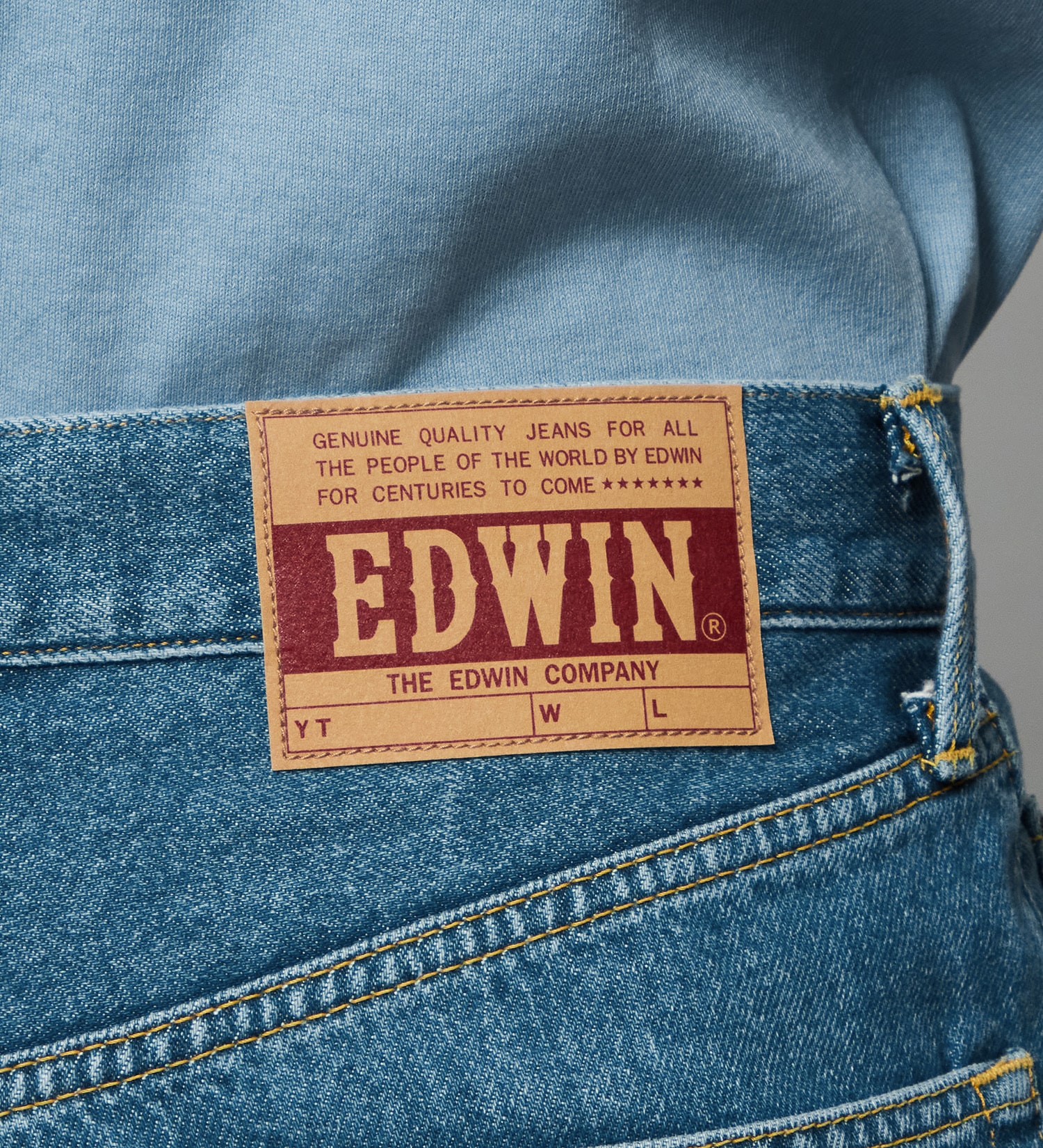 EDWIN(エドウイン)のバギージーンズ ルーズテーパード デニムパンツ ライトオンス|パンツ/デニム / ジーンズパンツ/メンズ|中色ブルー