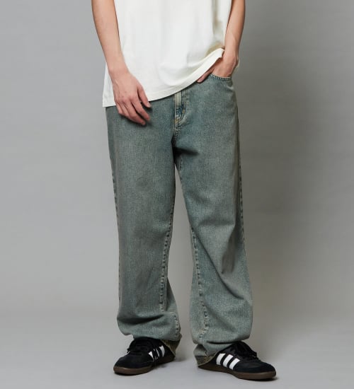 EDWIN(エドウイン)のバギージーンズ ルーズテーパード デニムパンツ ライトオンス|パンツ/デニム/メンズ|淡色ブルー2